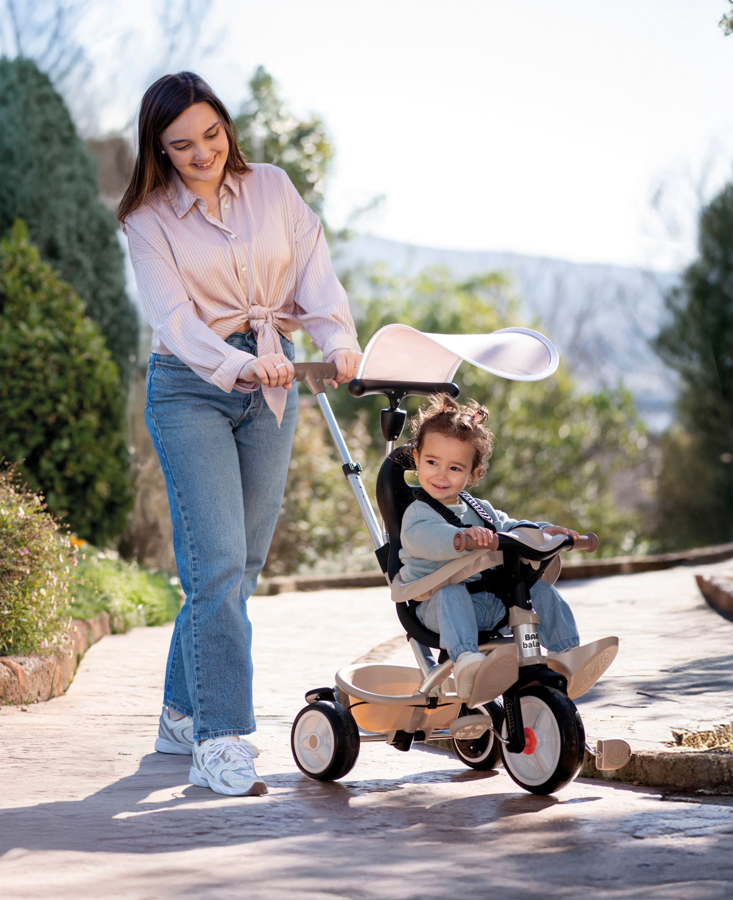 Smoby Dreirad »Baby Balade, Beige« Made in Europe