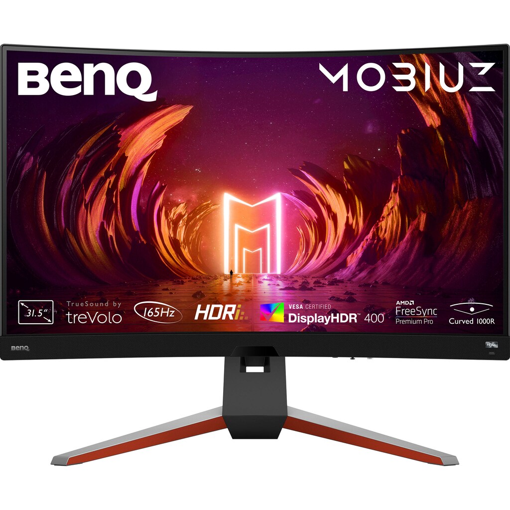 BenQ Gaming-Monitor »MOBIUZ EX3210R«, 80 cm/32 Zoll, 2560 x 1440 px, WQHD, 1 ms Reaktionszeit, 165 Hz