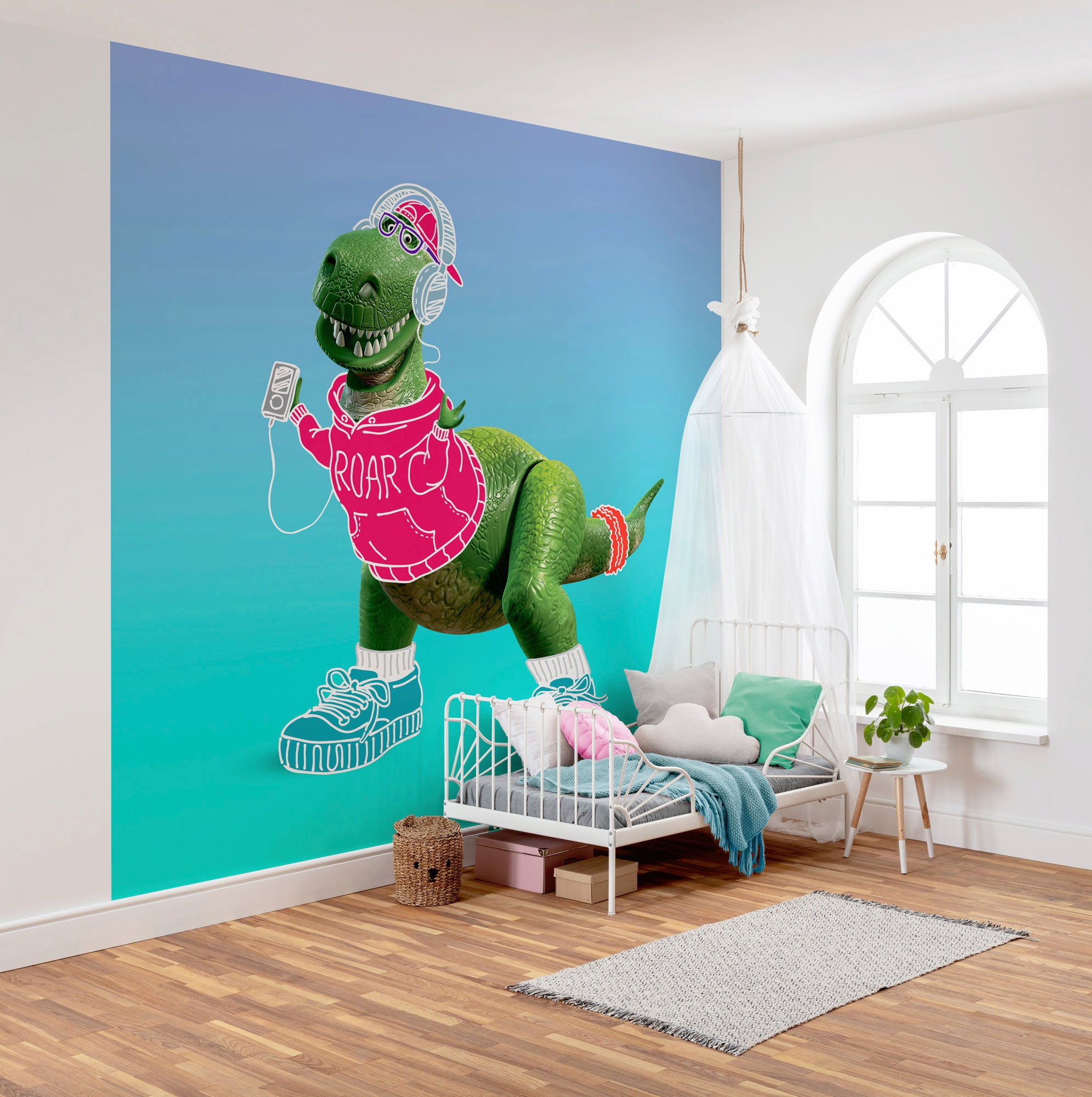 Komar Vliestapete »Digitaldruck Vlies - Toy Story Roar - Größe 300 x 280 cm günstig online kaufen