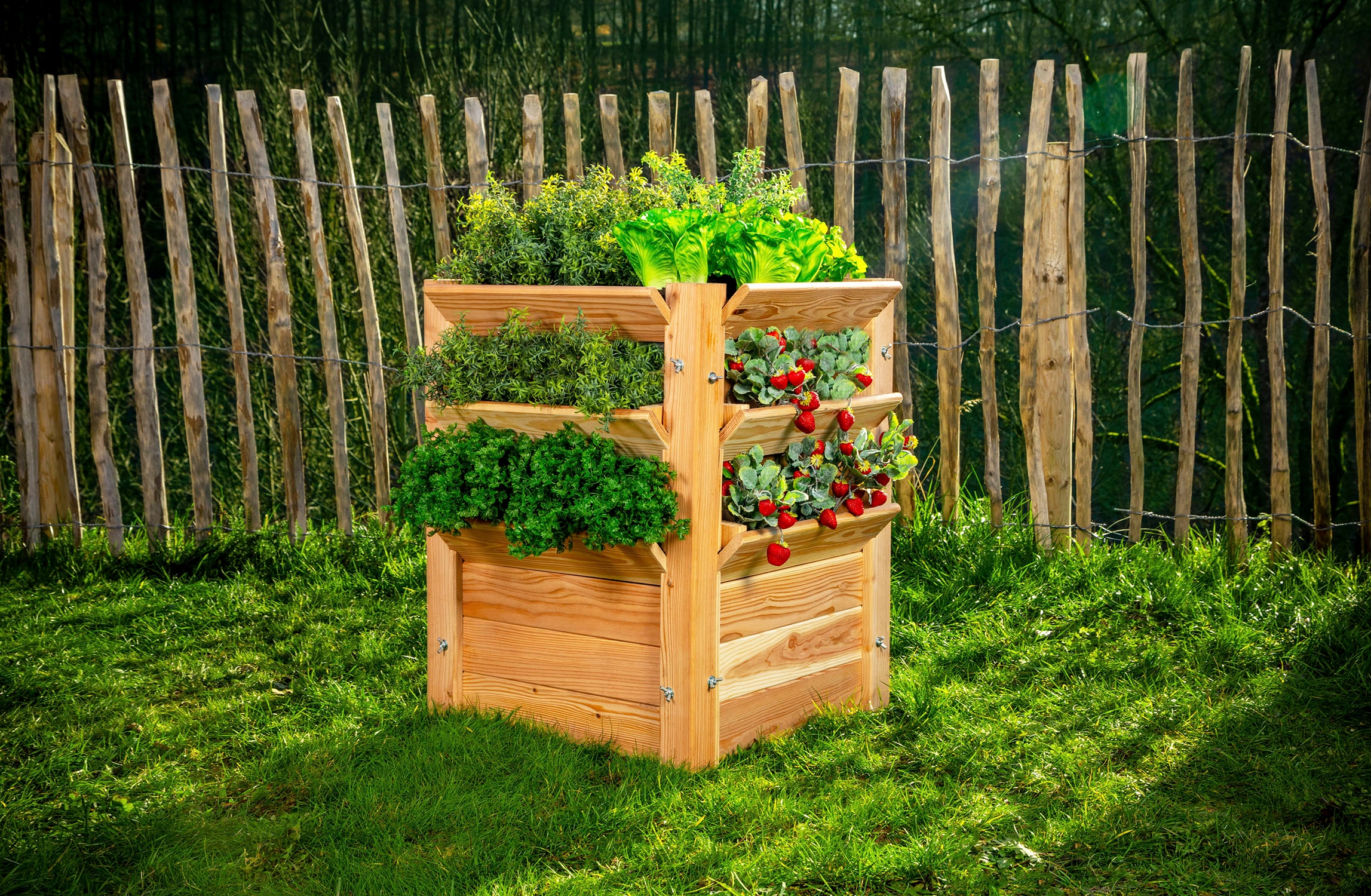 WESTMANN Hochbeet »Premium L«, 250 l, BxTxH: 64x65x73 cm
