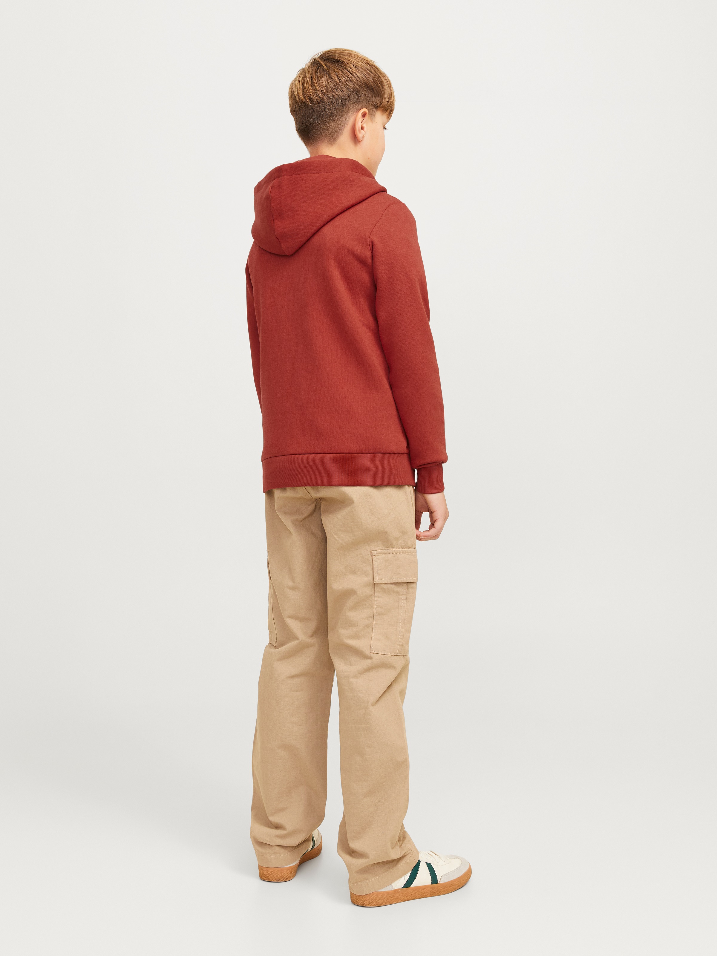 Jack & Jones Junior Kapuzensweatshirt »JJELOGO SWEAT HOOD 2 COL 24/25 NOOS JNR«