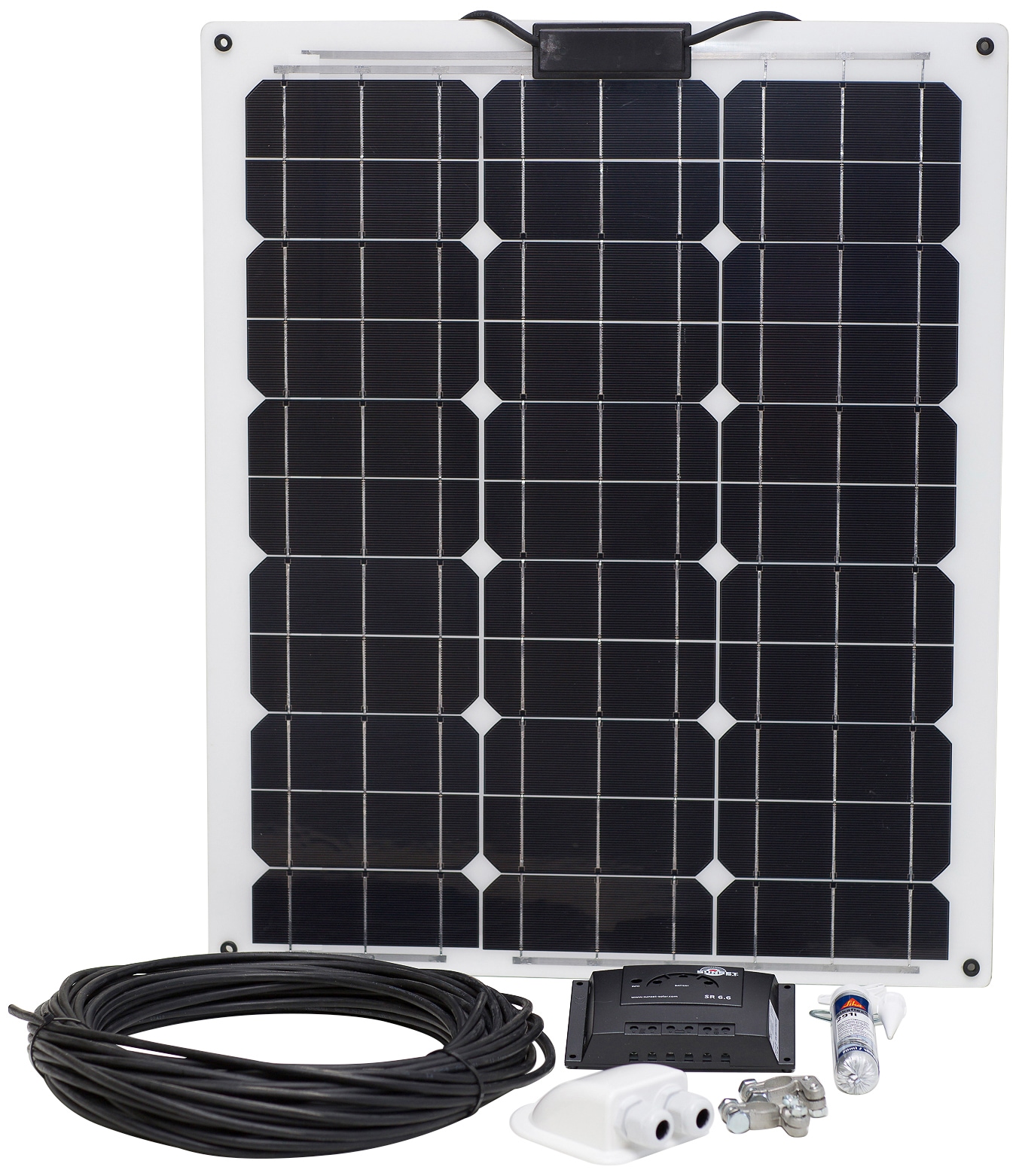 Sunset Solarmodul »Laminat-Set 50 Watt«, (Set), für Boote und Yachten günstig online kaufen