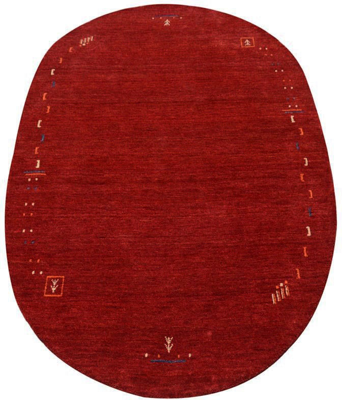 morgenland Wollteppich »GABBEH FEIN FENTH«, oval, 18 mm Höhe, reine Schurwo günstig online kaufen