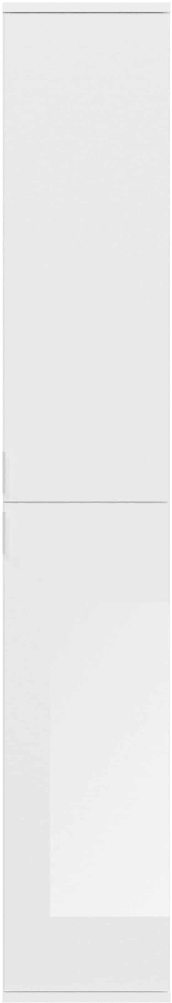 INOSIGN Garderoben-Set »Trondheim, 91 cm, best. aus 2 Schränken, 6 Türen, 15 Fächer«, (Set, 2 St.), inkl. ausziehbarer Kleiderstange, Garderobenschrank, Kleiderschrank