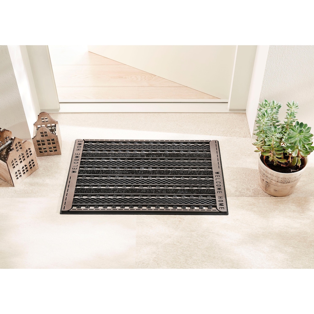 Home2Fashion Fußmatte »GC Clean Griddie«, rechteckig