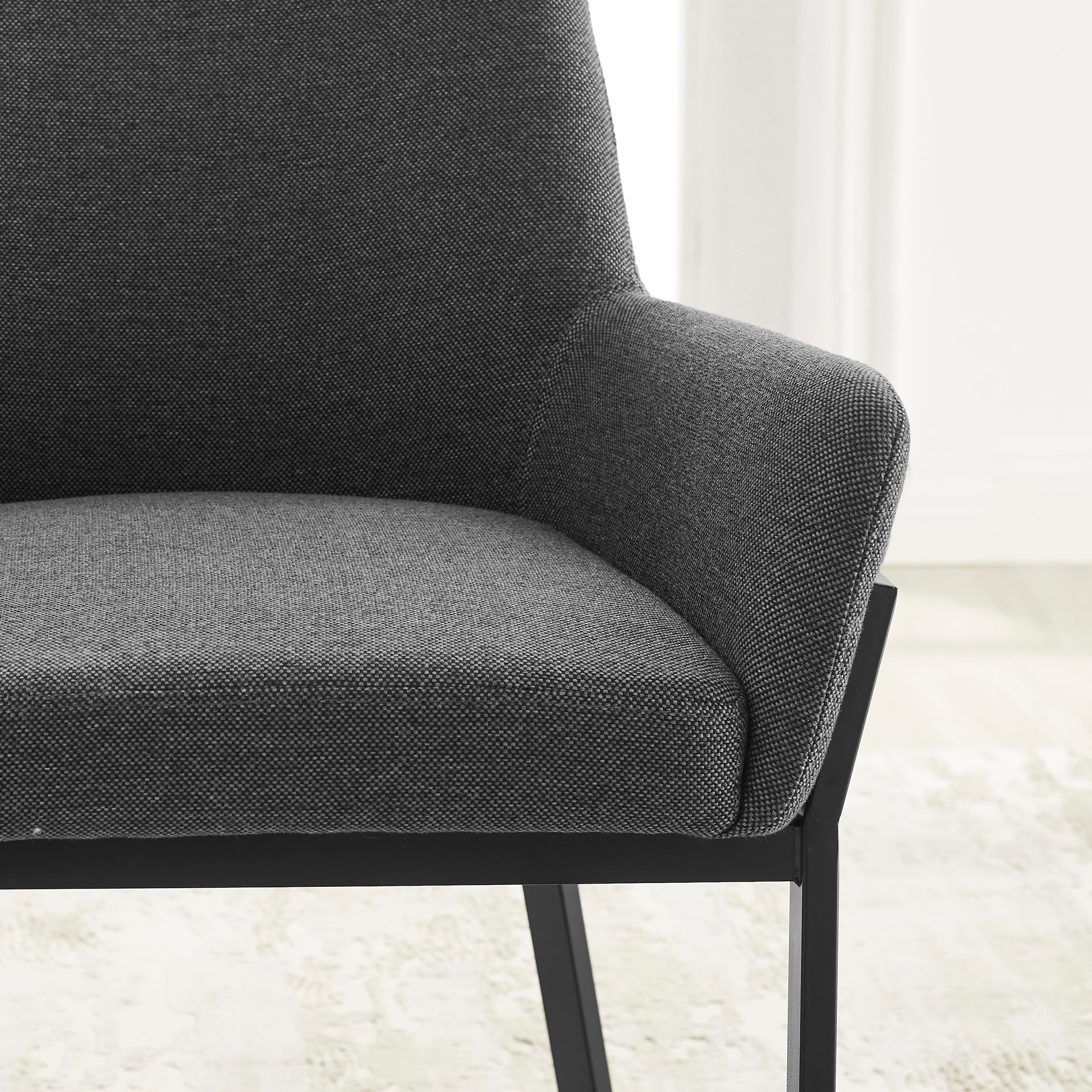 PLACES OF STYLE Stuhl »Lome, TOPSELLER!, OTTOs Choice« () 1 Stk.mit pflegeleichtem Webstoff Bezug, Metallgestell, Sitzhöhe 49 cm