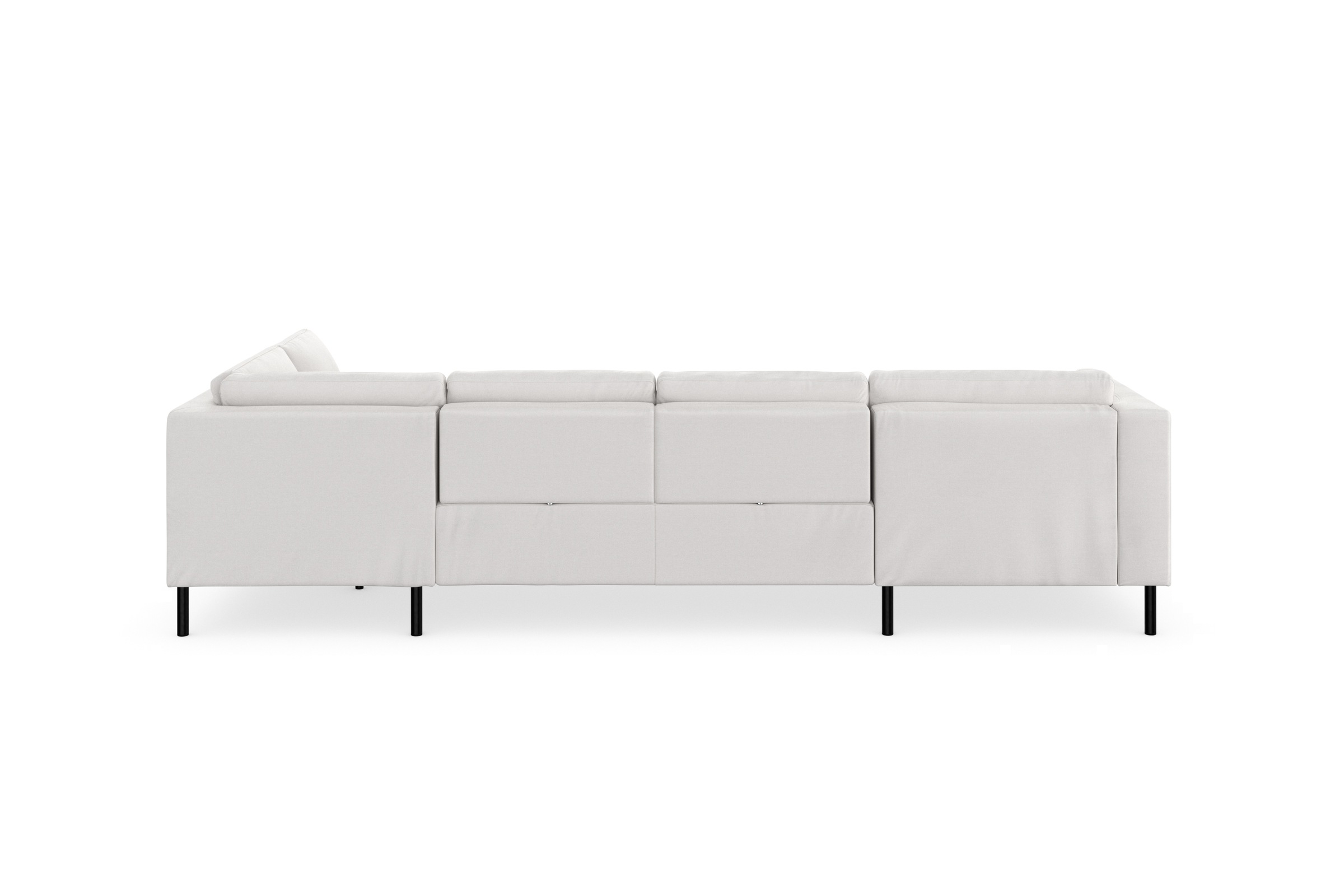 sit&more Wohnlandschaft »Lindholm U-Form«, mit Sitztiefenverstellung und Federkern