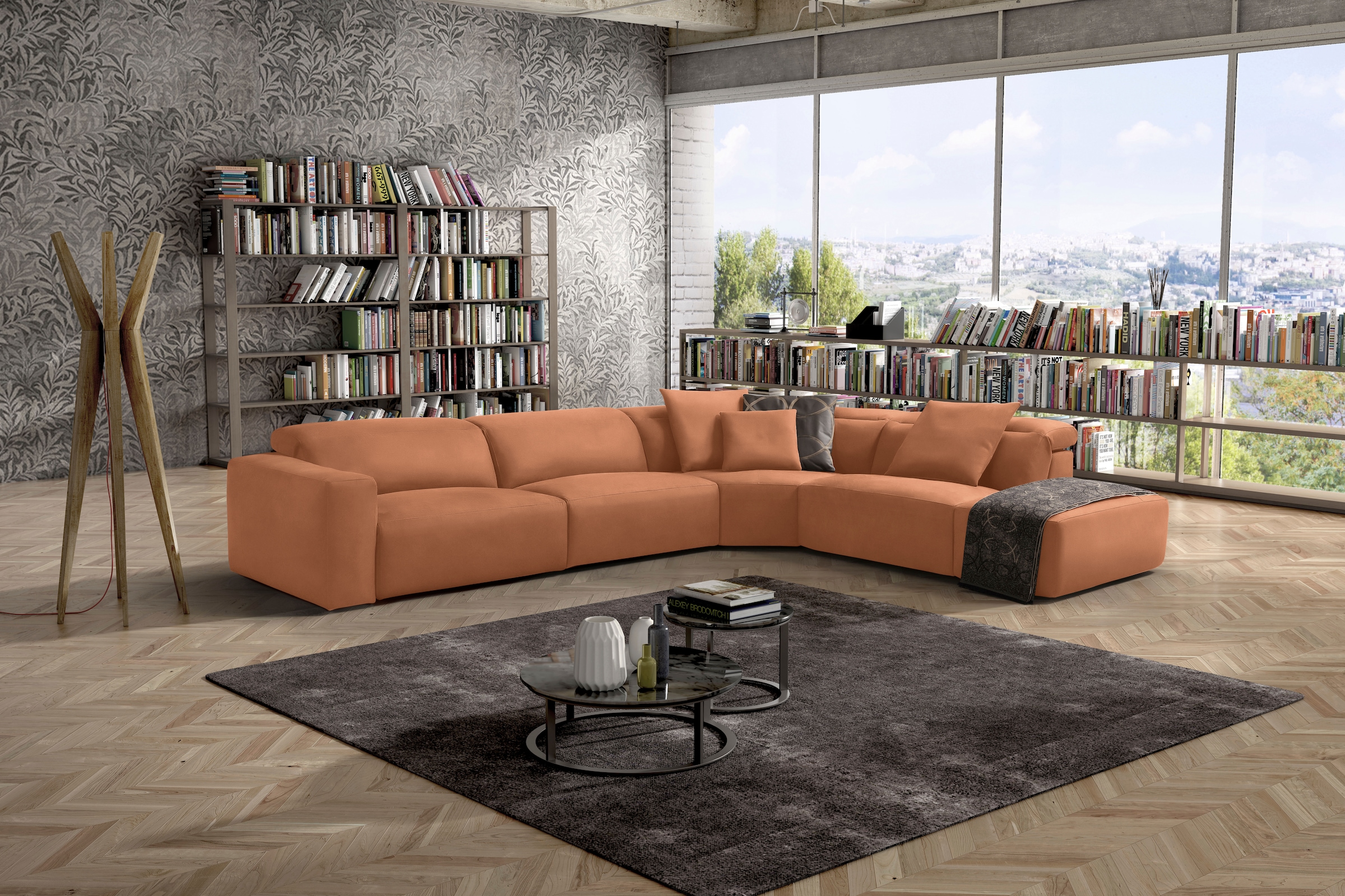 Egoitaliano Ecksofa »Beverly, extravangantes Designsofa mit erstklassigem S günstig online kaufen