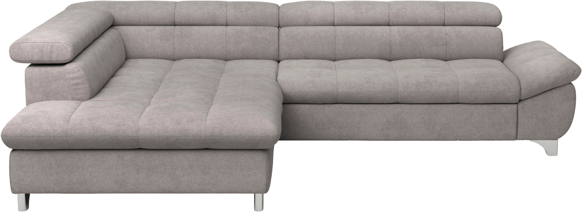 COTTA Ecksofa »Gemini L-Form«, mit Kopfteilverstellung, wahlweise mit Bettfunktion
