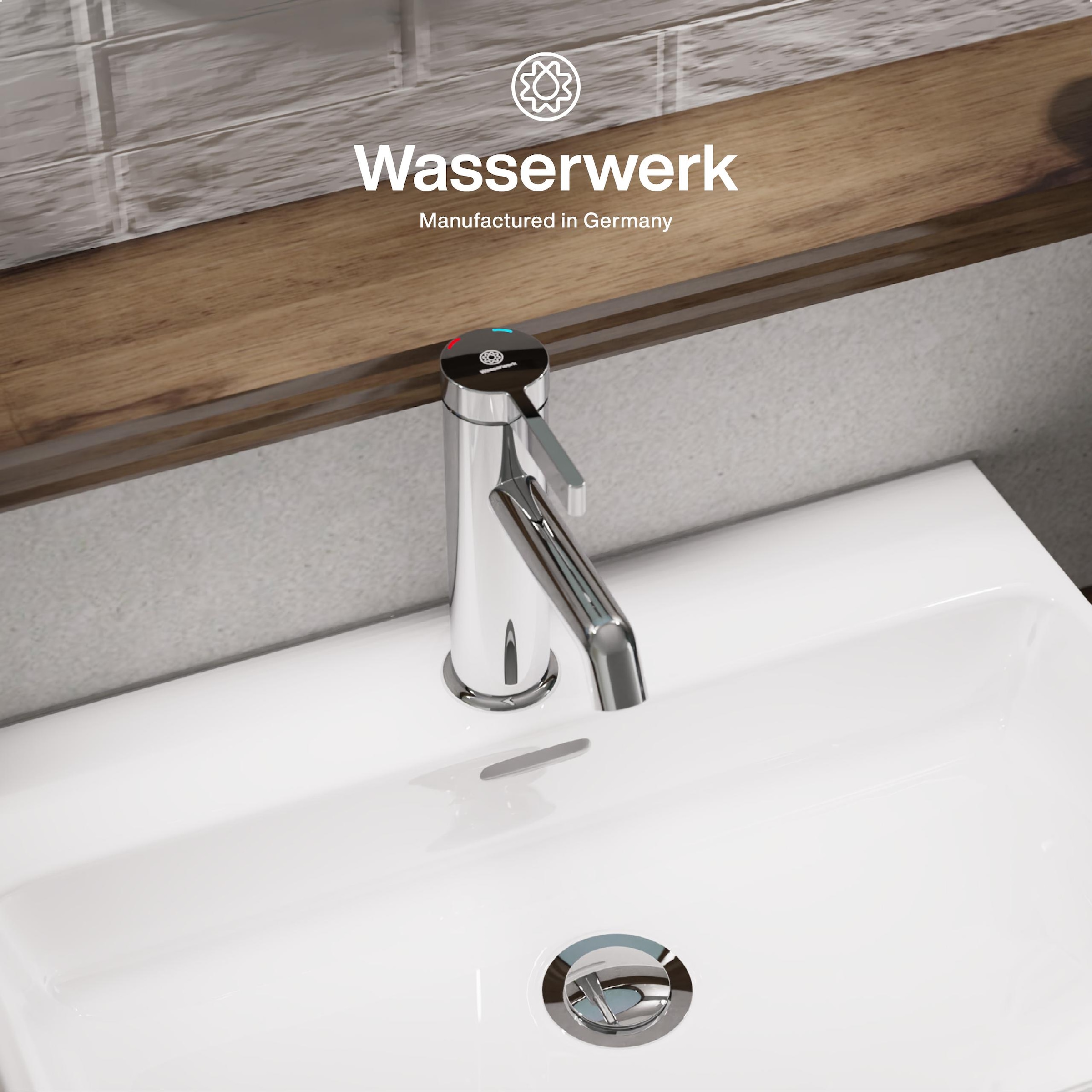 WASSERWERK Waschtischarmatur »WT 11« inkl. Popup, wassersparend