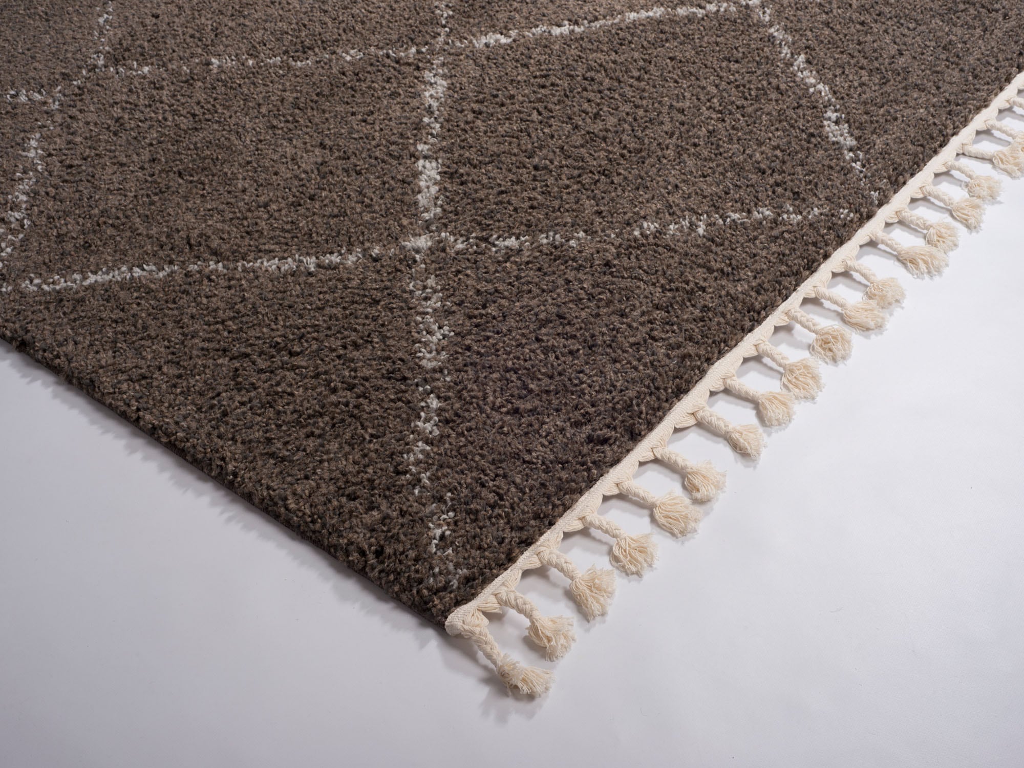 GALLERY M branded by Musterring Hochflor-Teppich »Donna«, rechteckig, 30 mm Höhe, Wohnzimmer