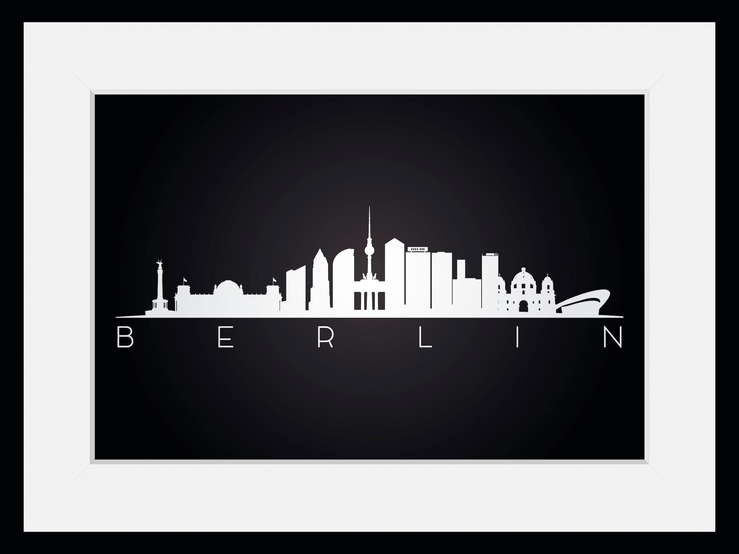 queence Bild »Berlin Skyline«, Städte-Stadt-Deutschland-Berlin-Gebäude, (1 günstig online kaufen