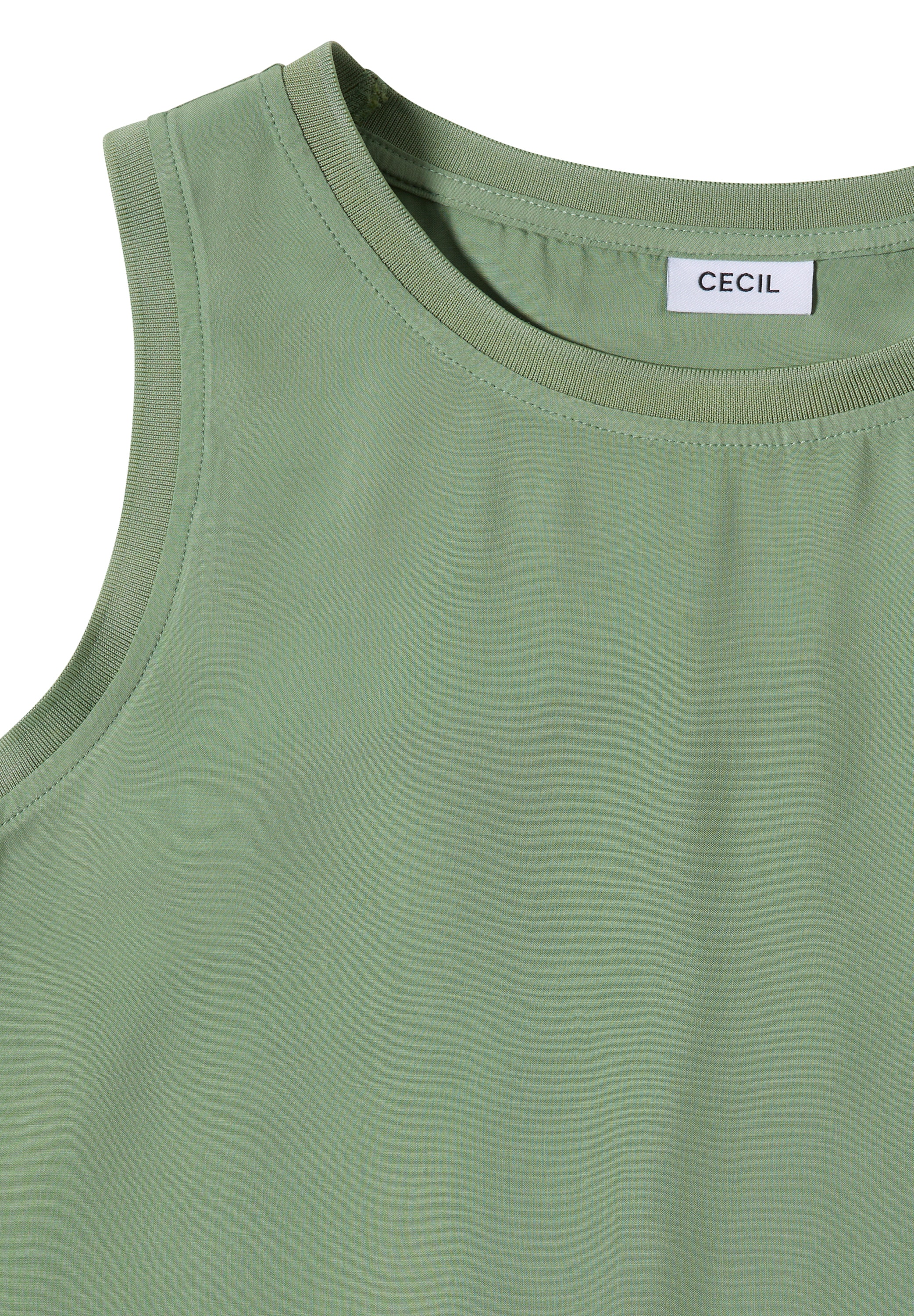Cecil Blusentop Sommershirt, Viskose, ärmellos