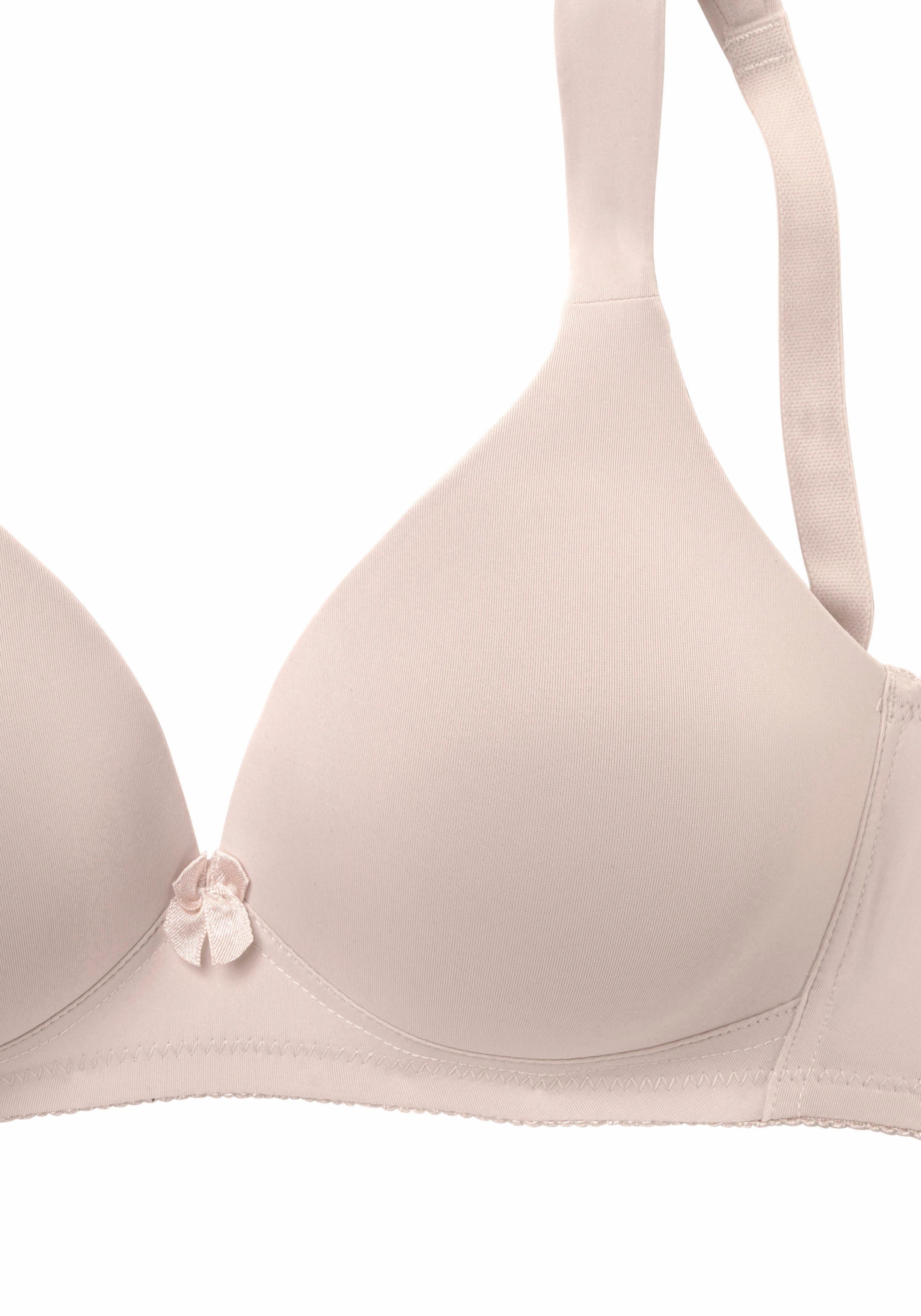 Naturana Soft-BH, nahtlose Schalen-Cups, gepolsterte Entlastungsträger