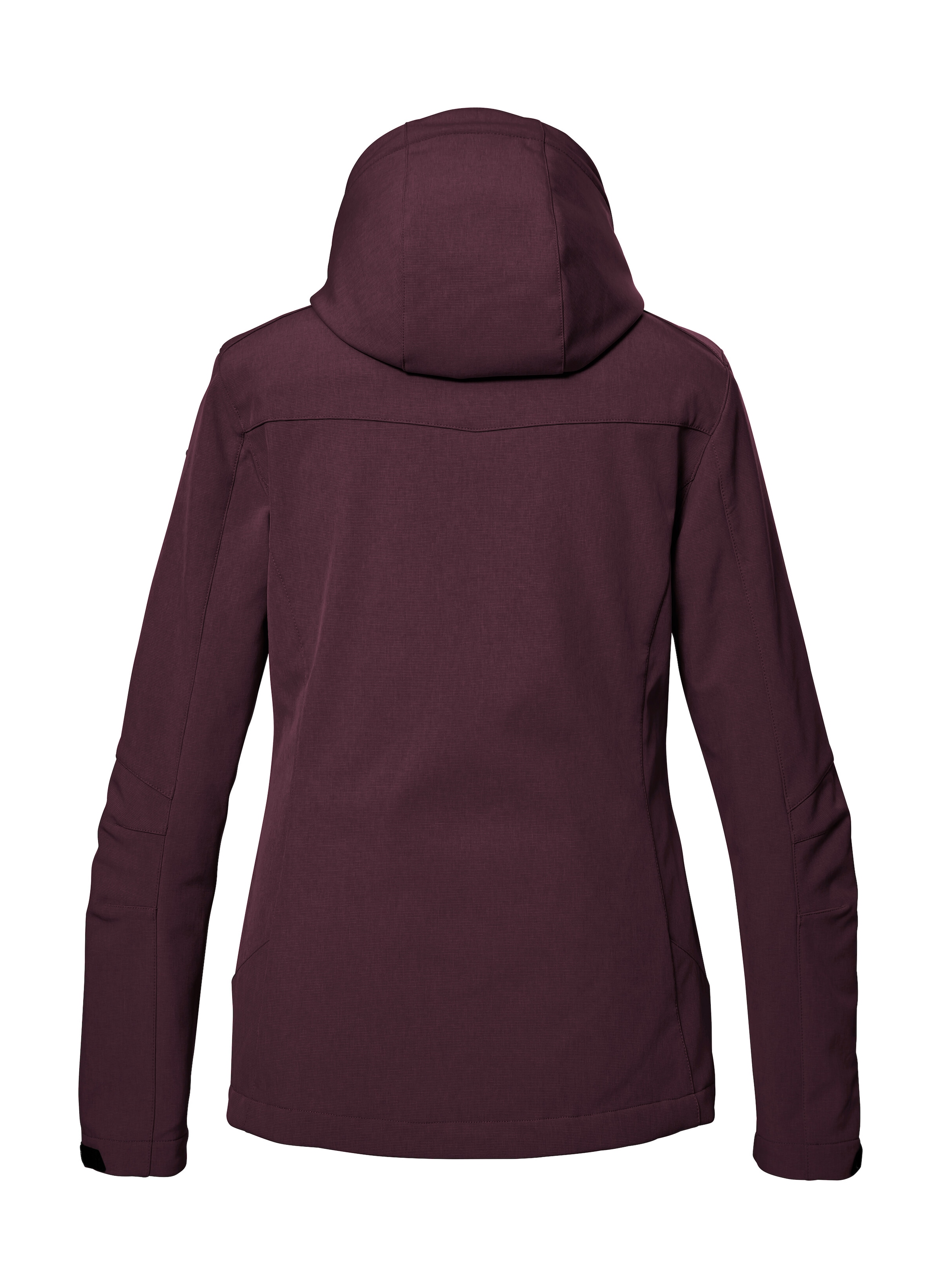 Killtec Softshelljacke »Damen Softshelljacke«, Wasserabweisende, winddichte Softshelljacke mit abnehmbarer Kapuze