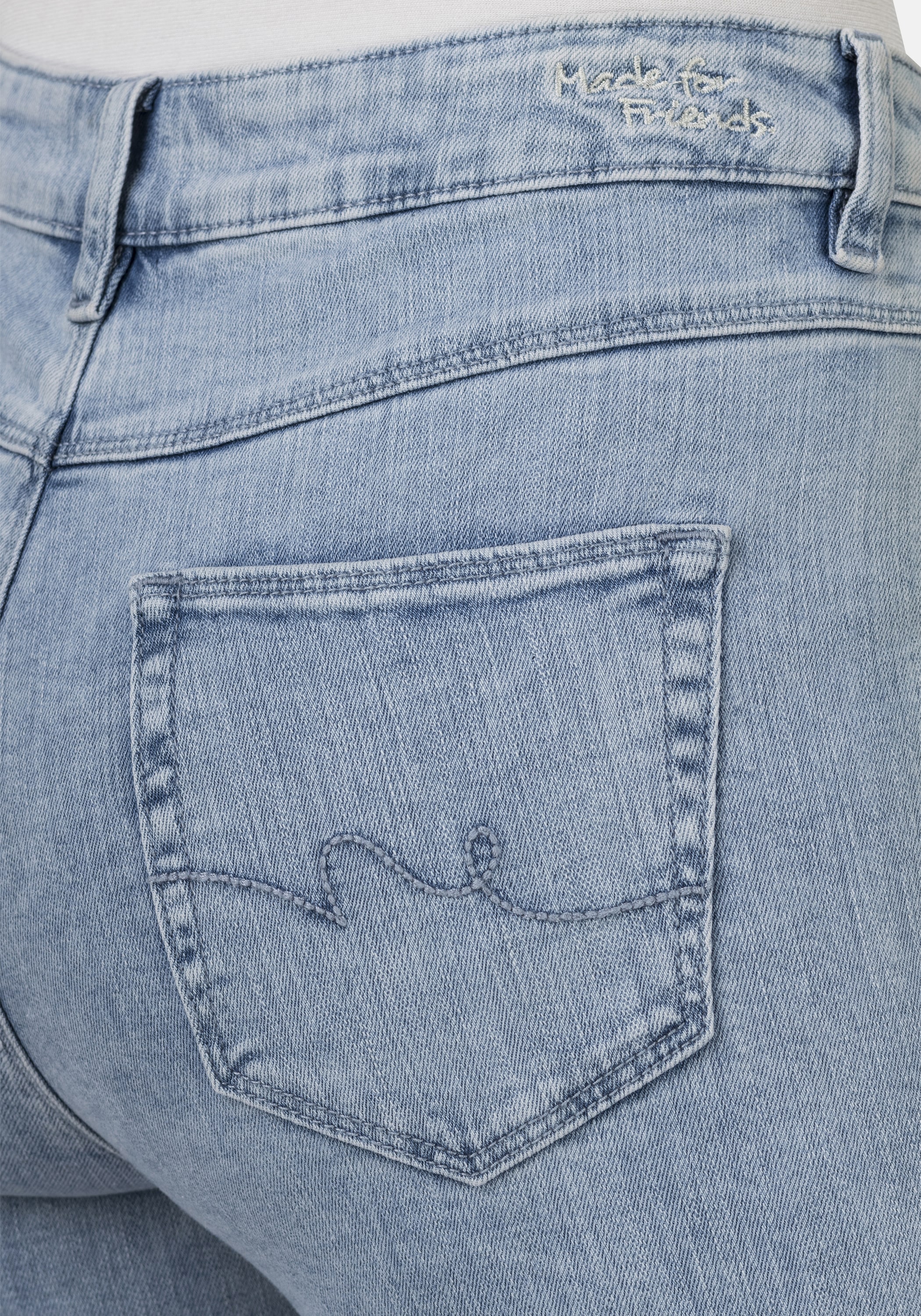 STOOKER WOMEN 5-Pocket-Jeans »Zermatt Fashion Straight Fit« Straight Fit Casual Acid Wash Denim Jeans für Damen