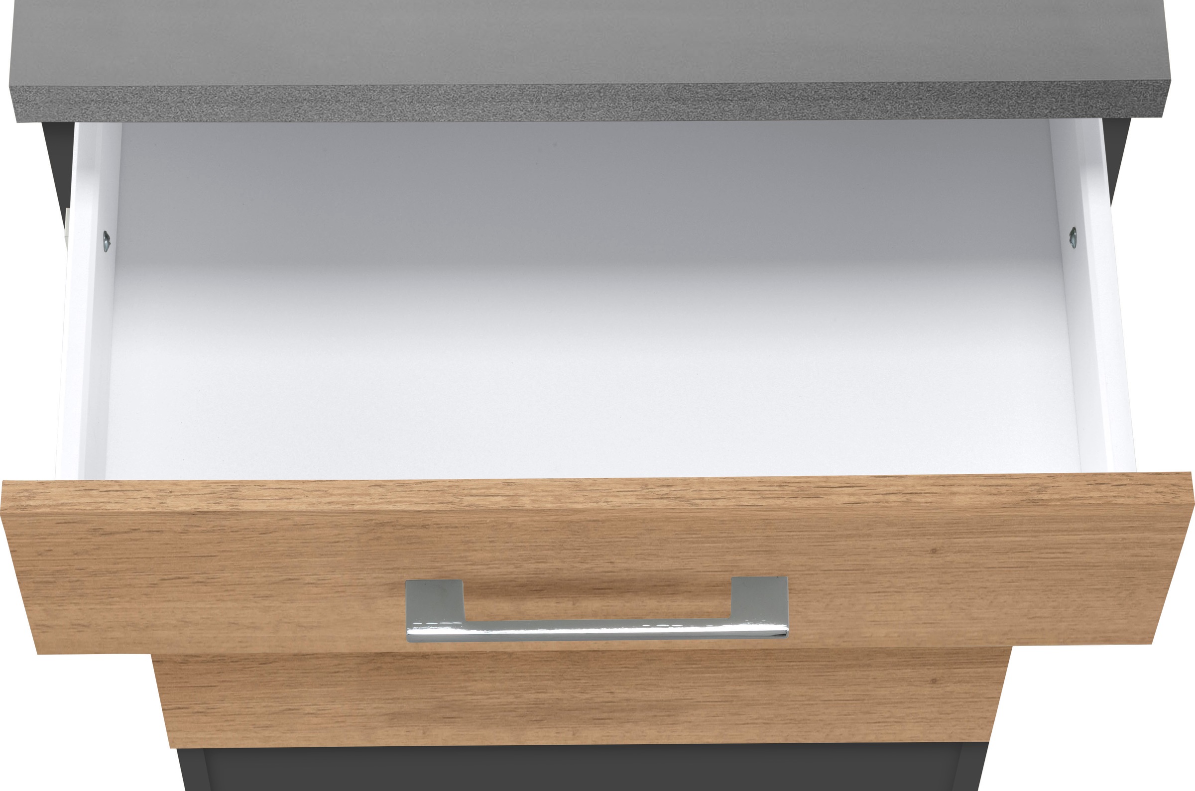 KOCHSTATION Küchenzeile »KS-Colmar«, mit E-Geräten, Breite 330 cm