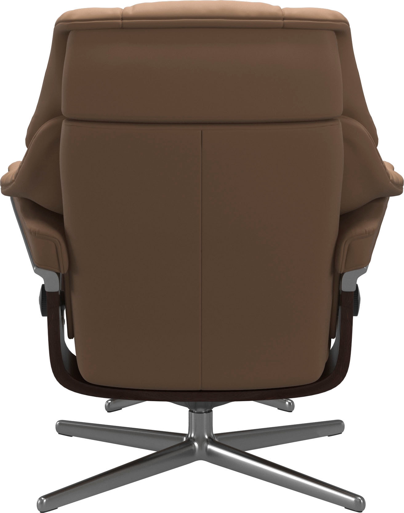 Stressless® Relaxsessel »Reno«, mit Cross Base, Größe S, M & L, Holzakzent Braun