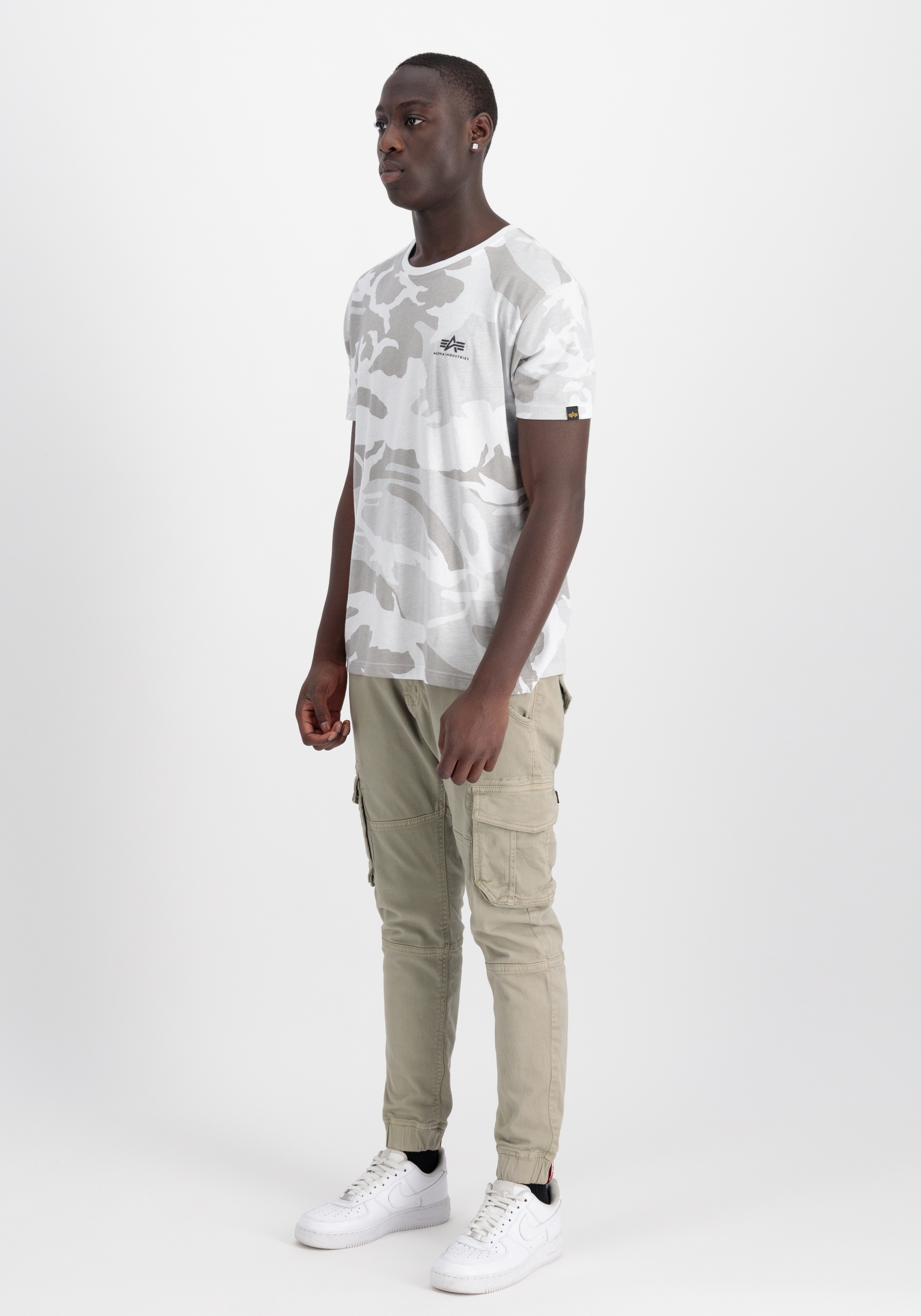 Alpha Industries T-Shirt »Alpha Industries Men - T-Shirts Backprint T Camo«