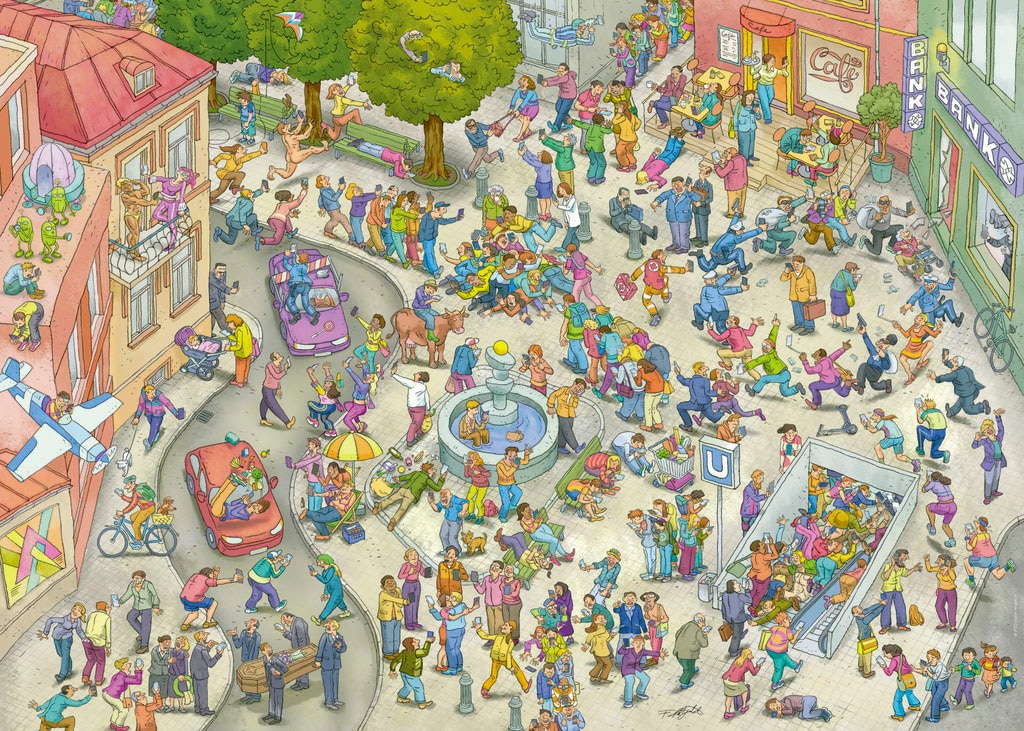 HEYE Puzzle »Mobile Zombies« Made in Europe