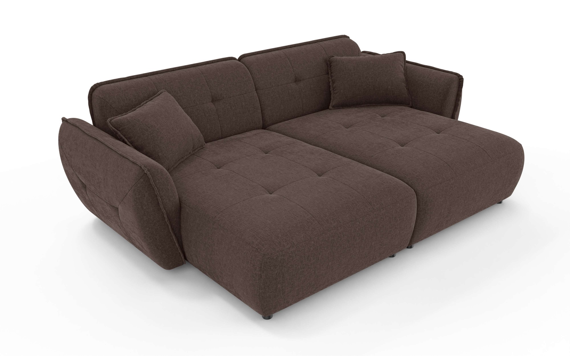 Home affaire Big-Sofa »MIRELDA Design-Sofa mit Steppungen, extra tief, Brei günstig online kaufen