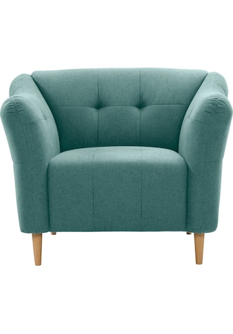 exxpo - sofa fashion Sessel, mit Holzfüßen, frei im Raum stellbar kaufen