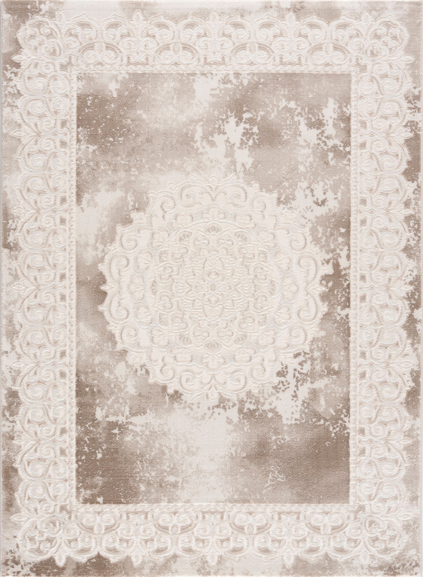 Sanat Teppich »Harmony 3205«, rechteckig, 12 mm Höhe, Wohnzimmer, Orient Optik, Kurzflor, Schlafzimmer, auch als Läufer