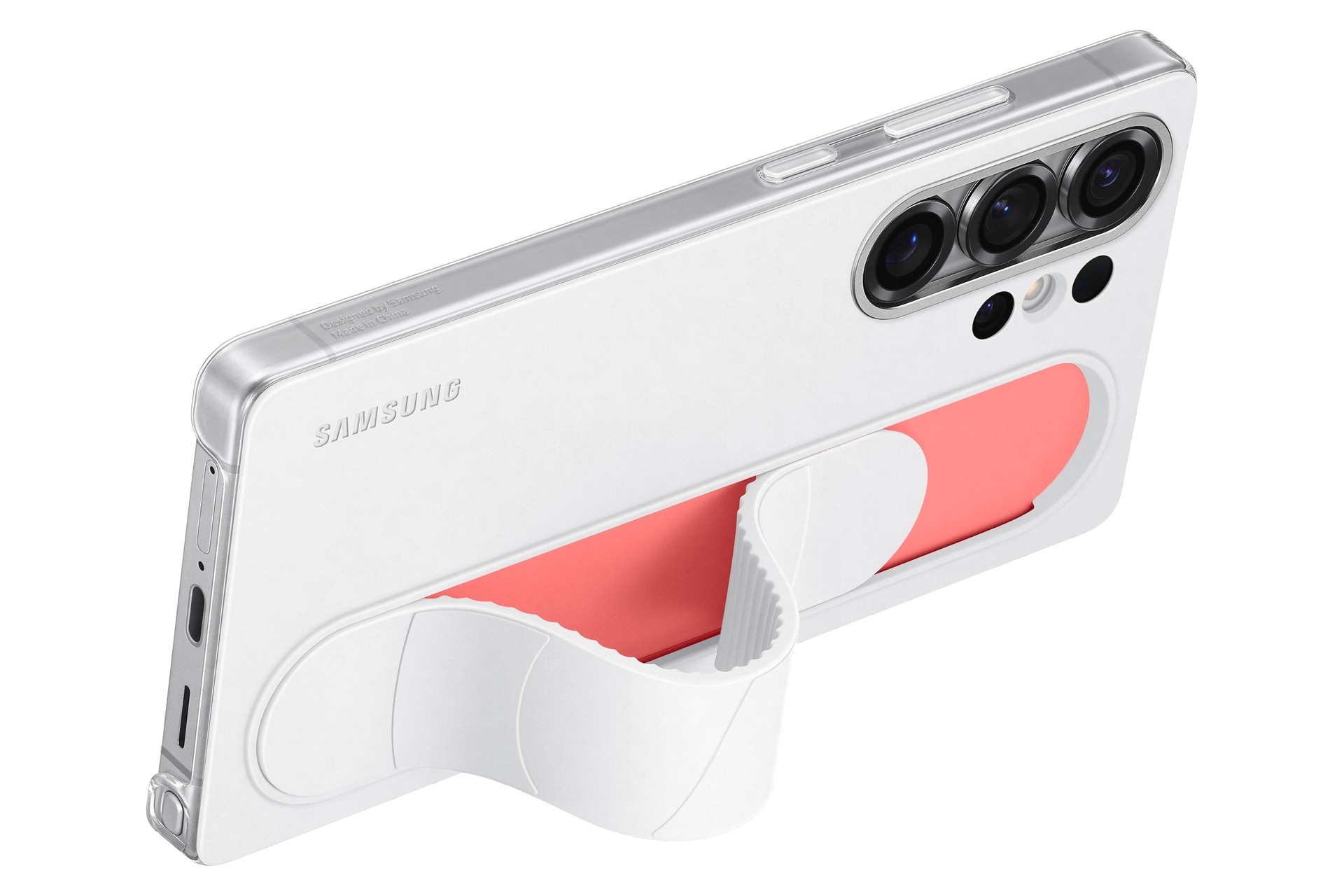 Samsung Handyhülle »Standing Grip Case für Samsung Galaxy S25 Ultra«, Backcover, Schutzhülle, Handyschutzhülle, Case, Schutzcase, stoßfest