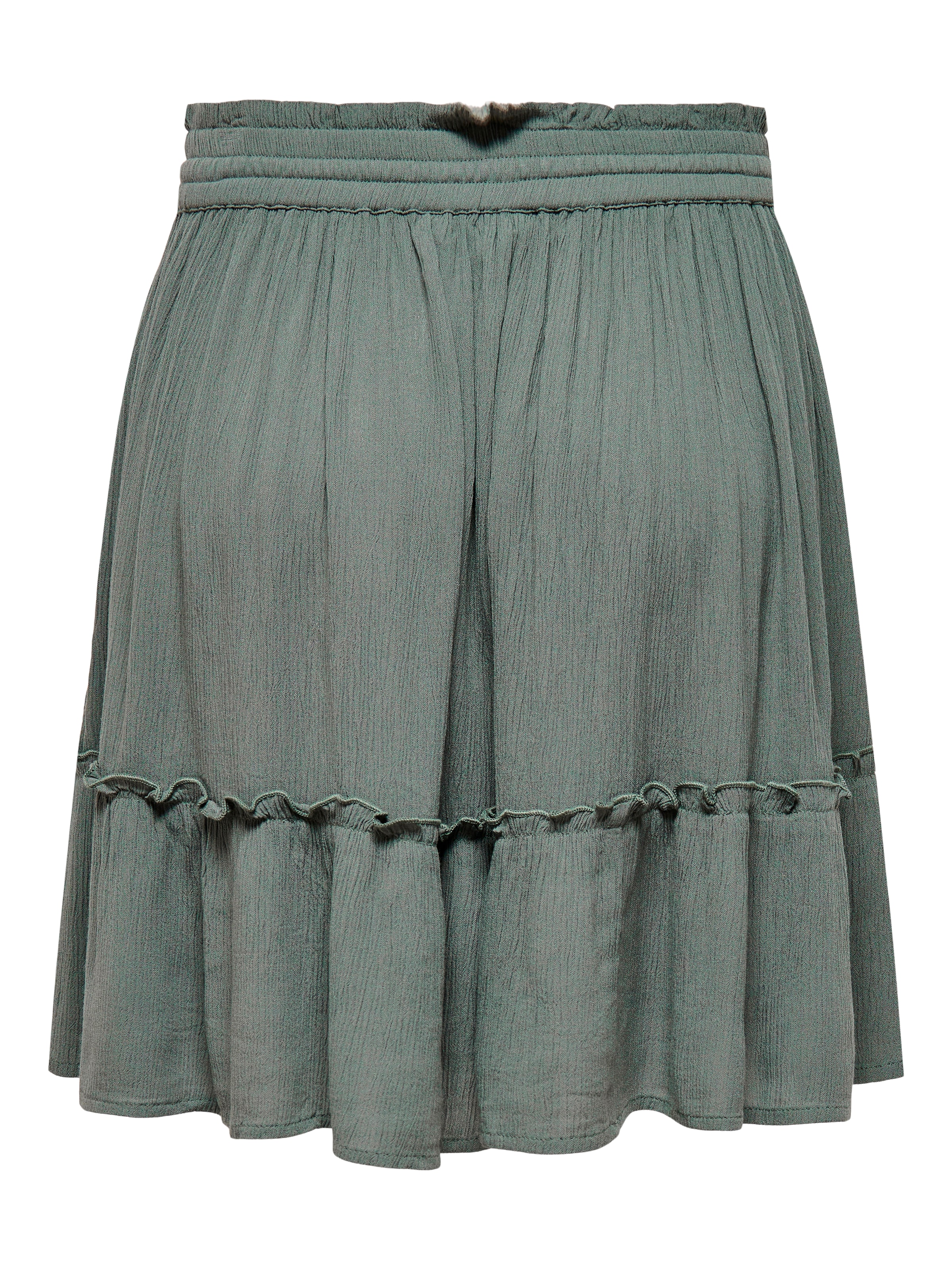ONLY Minirock »ONLIBIZA LIFE SHORT SKIRT WVN NOOS«, mit Volant