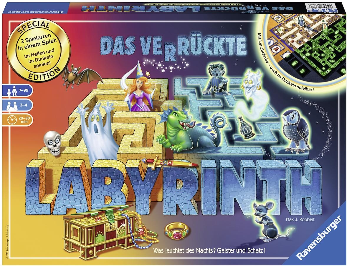 Spiel »Das verrückte Labyrinth - 30 Jahre Jubiliäumsedition«, Made in Europe, FSC® -...