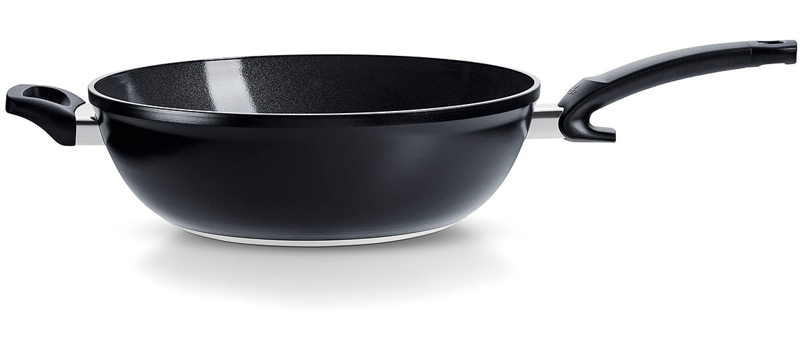 Fissler Wok »Ceratal® Orbit Black«, Aluminium, (1 tlg.), gesünderes Kochen günstig online kaufen