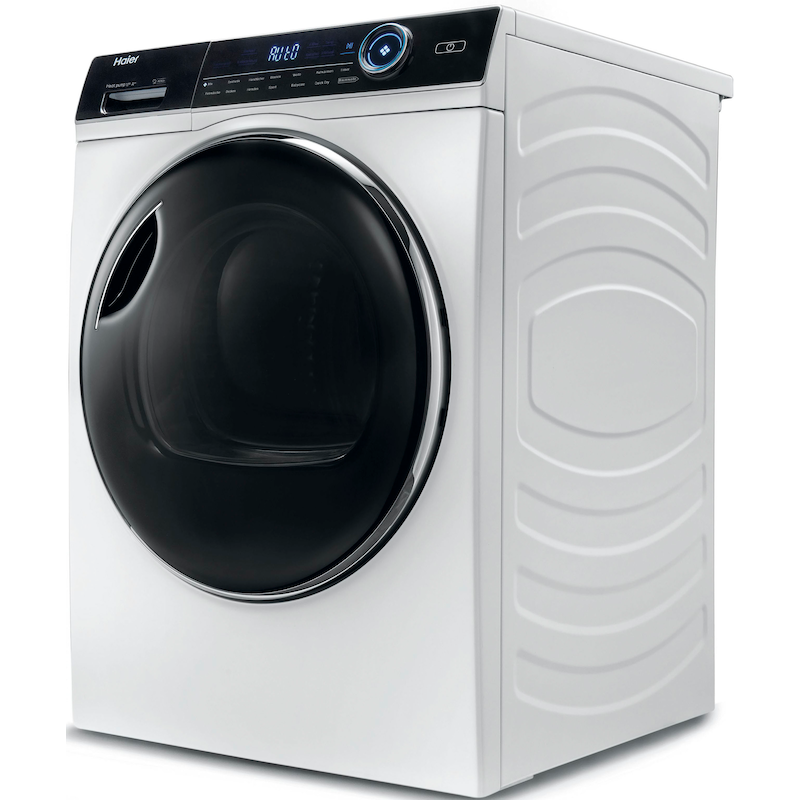 HAIER Wärmepumpentrockner »HD100-A2979N« 10 10 kg, Auffrischen mit Dampf: i-Refresh, Pillow-Schontrommel weiß Trommelinnenbeleuchtung