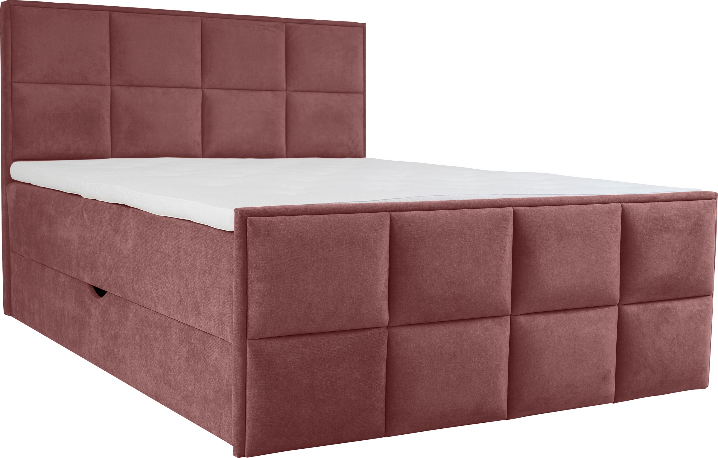 Leonique Boxspringbett »Timeo«, in den Breiten 120,140,160 & 180 cm erhältlich