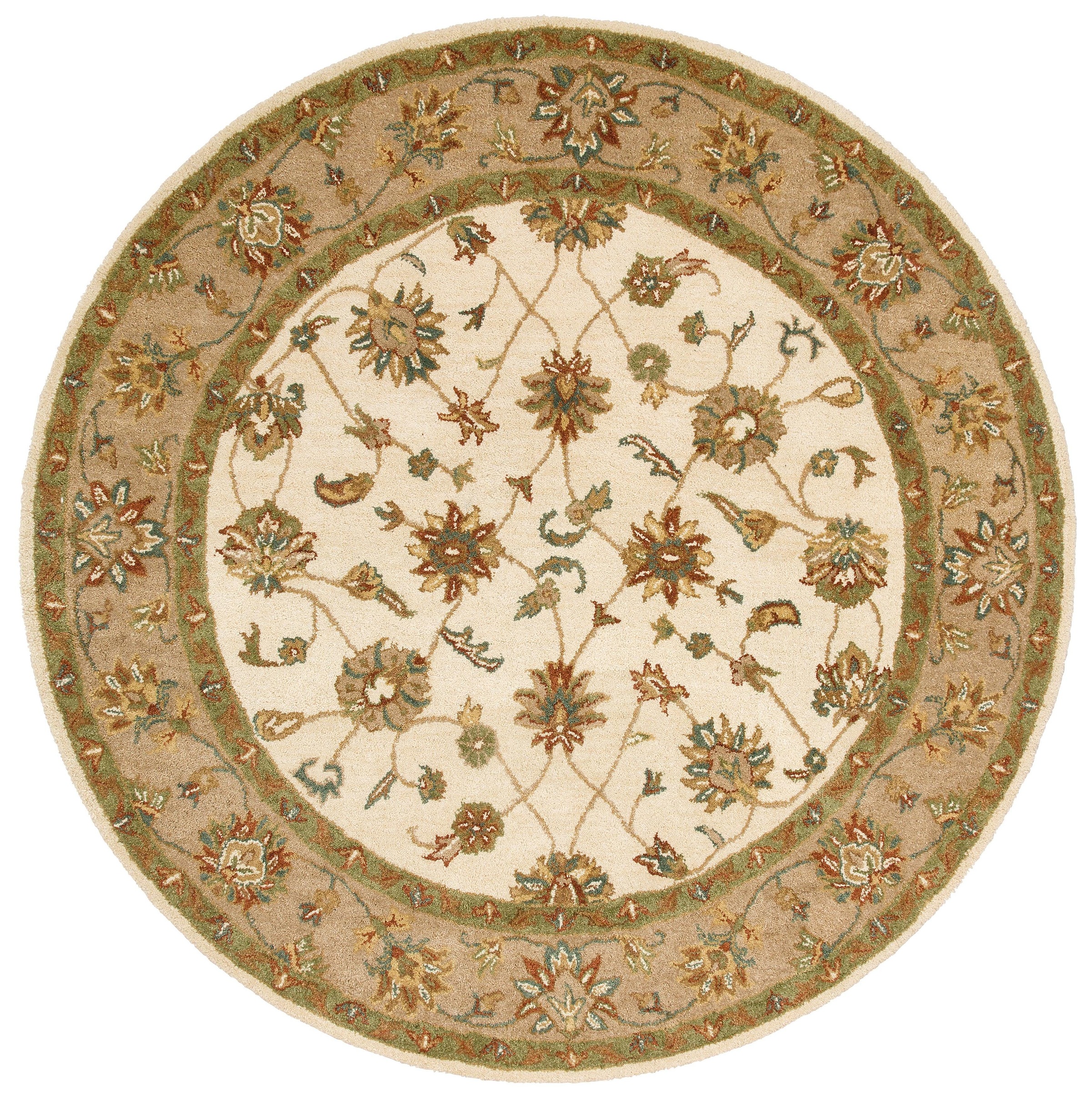 OTTO home Wollteppich »Sahil« rund 14 mm Höhe reine Wolle, Orient-Optik, id günstig online kaufen