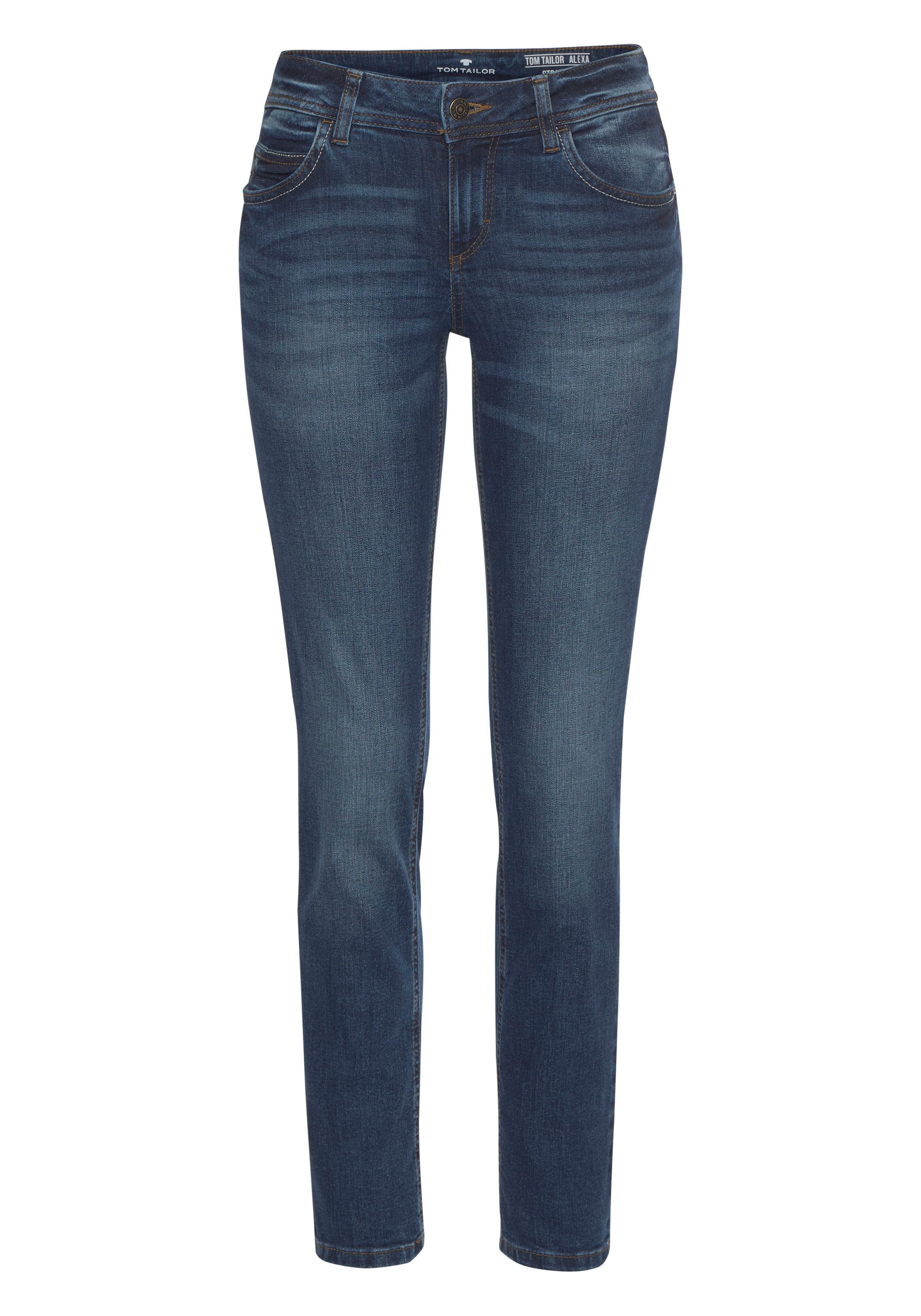 TOM TAILOR Straight-Jeans »Alexa Straight«, in 5-Pocket-Form