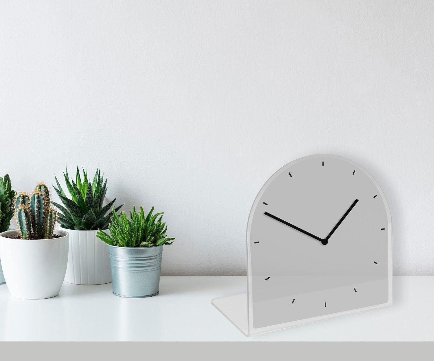 queence Tischuhr »Helene«, (1 St.), Tisch, Uhr, modern, geräuschlos günstig online kaufen