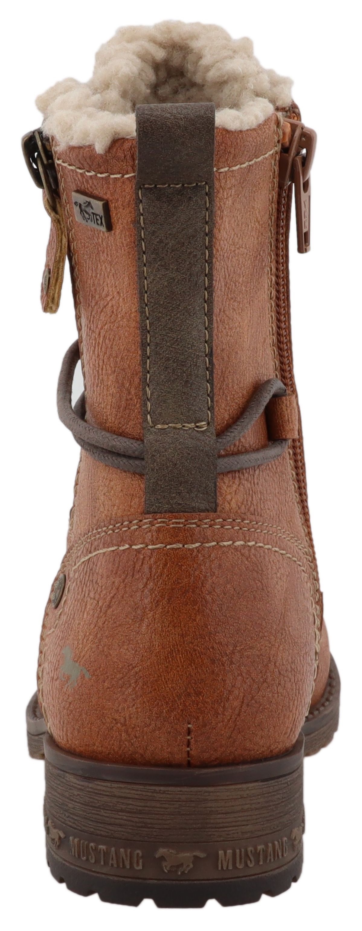 Mustang Shoes Winterstiefel »Concetta«  Stiefel, Schnürstiefel mit TEX-Membran