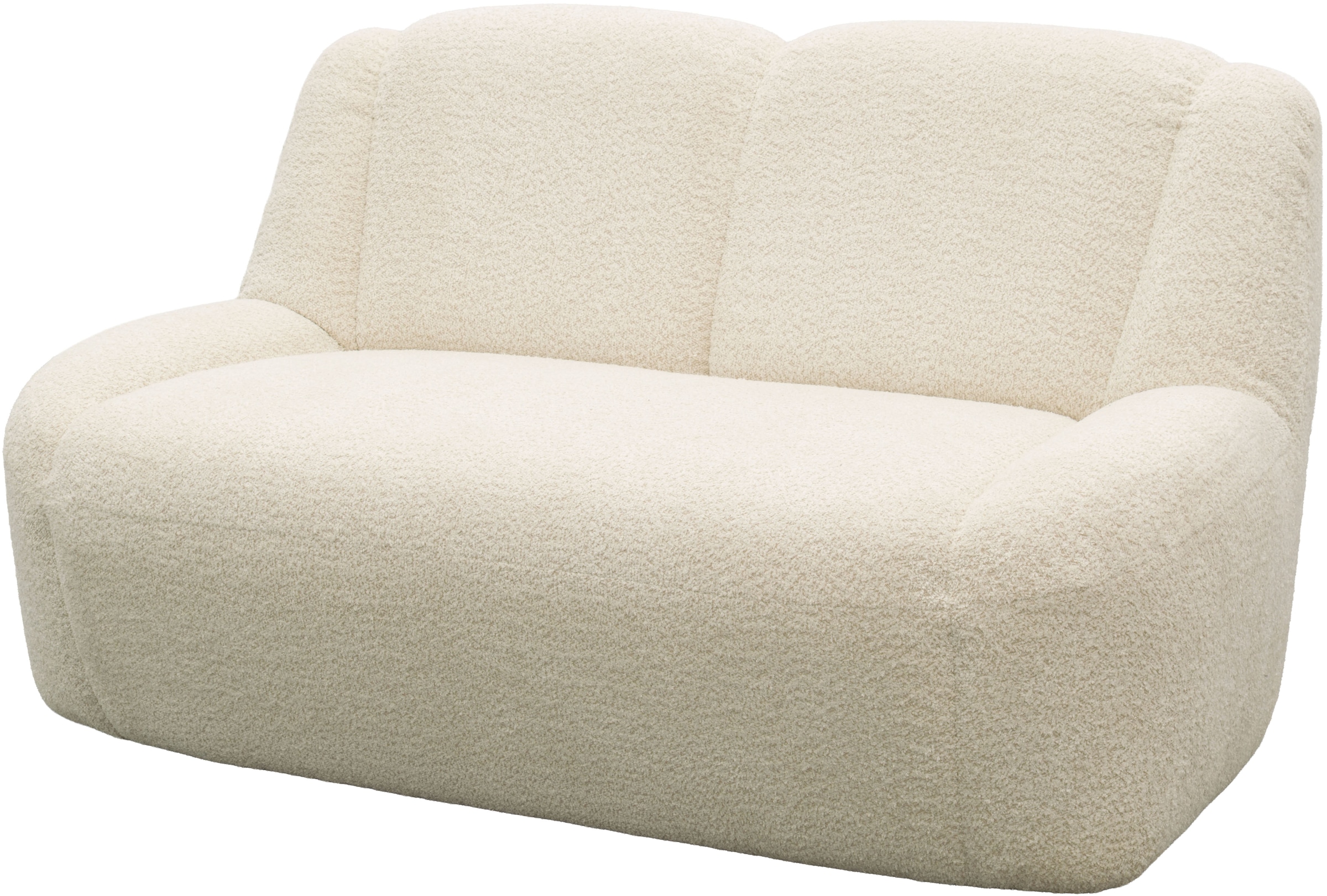 DOMO collection Polstergarnitur »Ryos, Sessel und 2-Sitzer, organische Form« Set, 2 tlg. skulpturale Opik, cozy chic