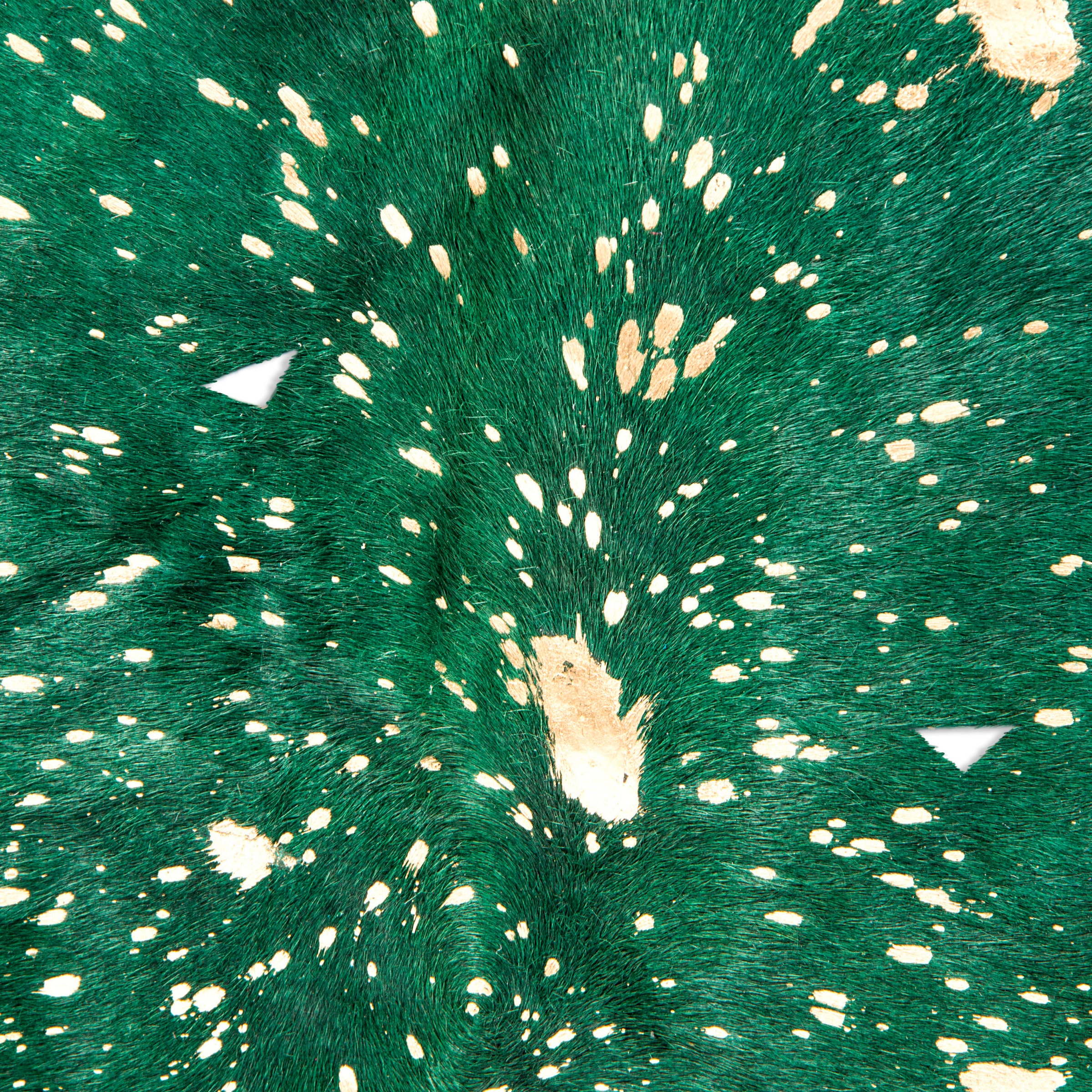 Leonique Fellteppich »Elaya«, fellförmig, stilvoll, Teppich aus Leder