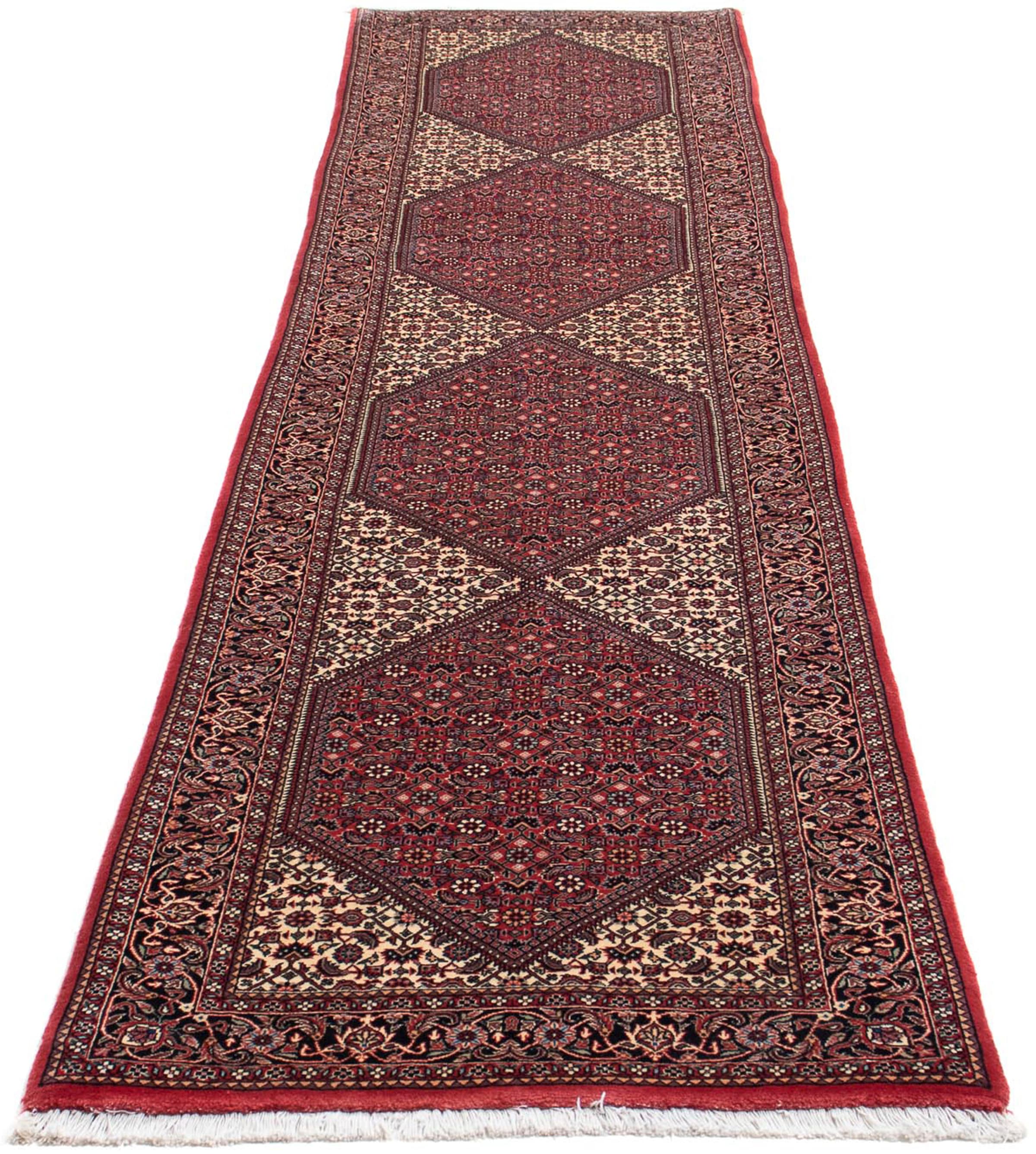 morgenland Orientteppich »Perser - Bidjar - 346 x 82 cm - dunkelrot«, recht günstig online kaufen