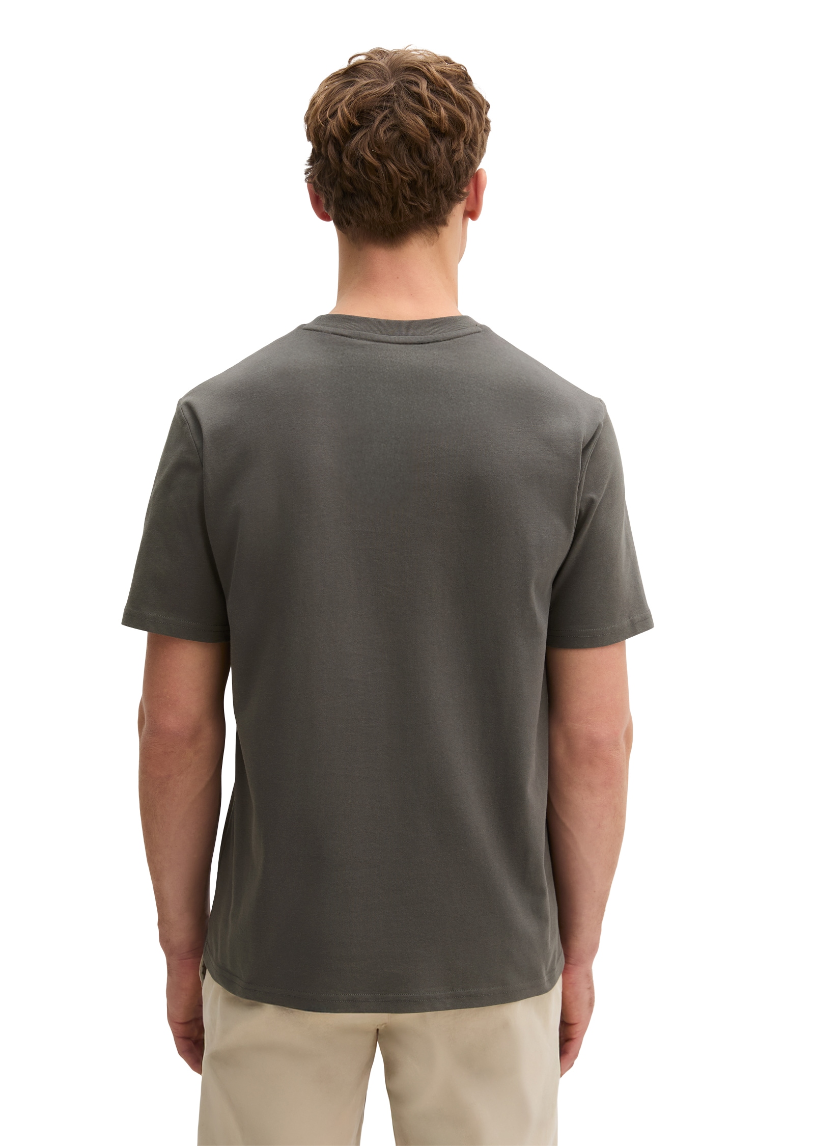 Marc O'Polo T-Shirt klassisches Logo-T-Shirt