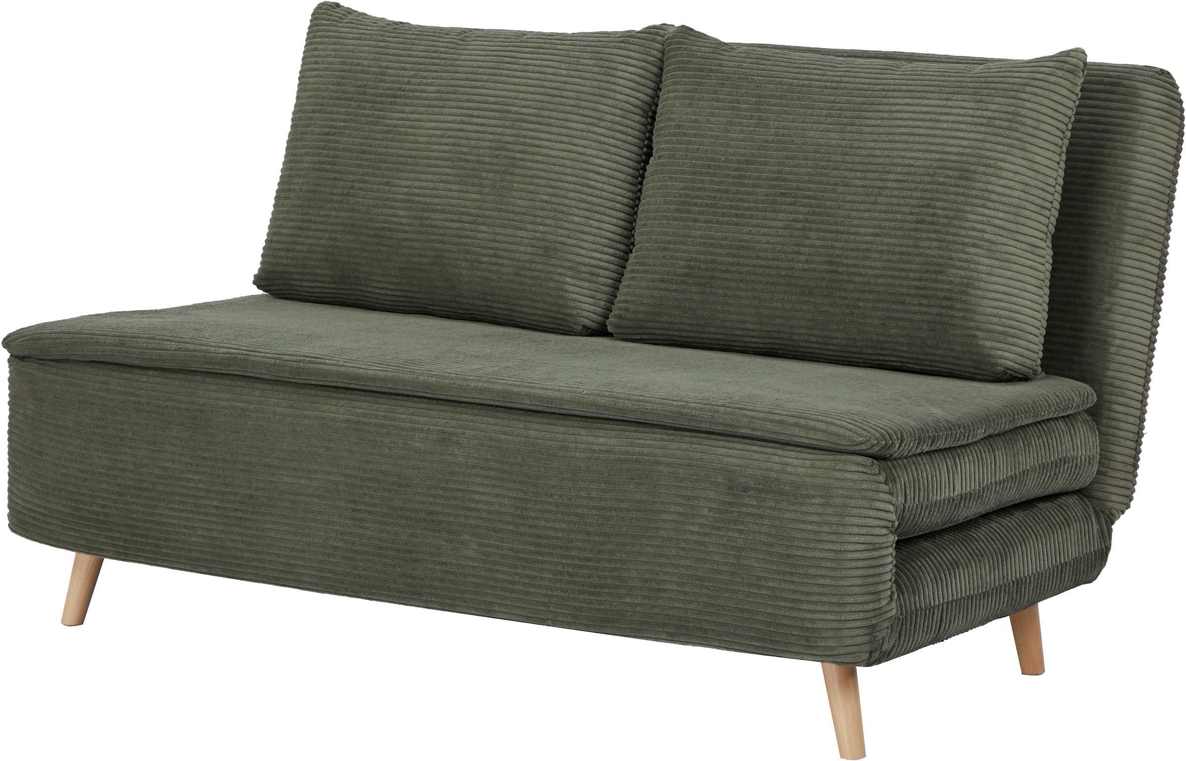 INOSIGN 2-Sitzer »AINSLEY 140 cm Breite«, Verstellbare Rückenlehne und Sofa mit Bettfunktion