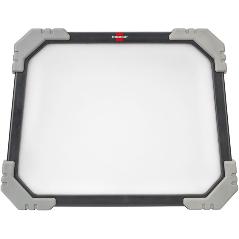 BRENNENSTUHL LED Baustrahler »DINORA 8060« Tageslichtweiß mit Steckdose und 5 m RN-Kabel schwarz/weiß/grau Bruch- und schlagfestes Kunststoffgehäuse