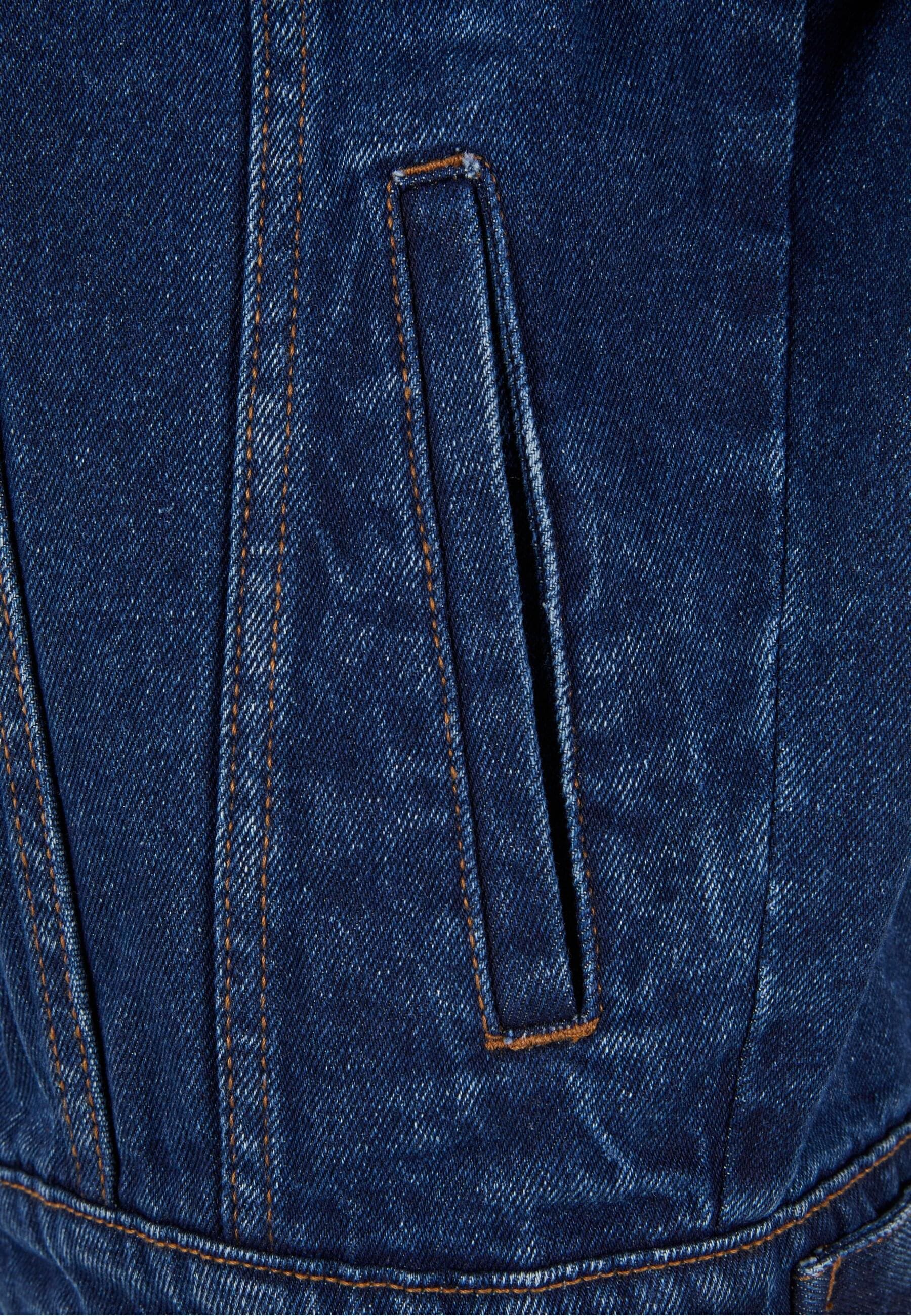 URBAN CLASSICS Jeansjacke »Urban Classics Damen Ladies Oversized 90‘s Denim Jacket« 1 Stk. tlg. ohne Kapuze