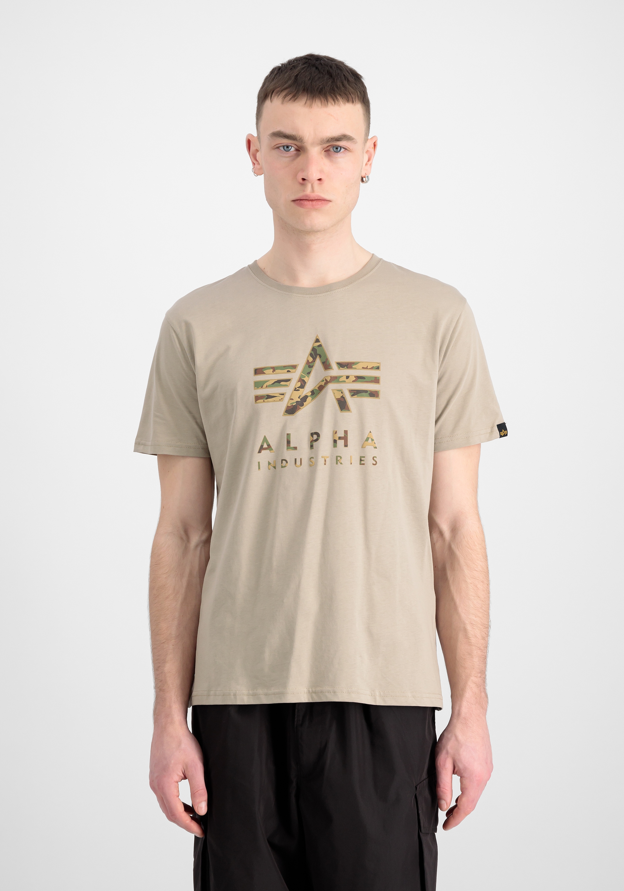 Alpha Industries T-Shirt »Alpha Industries Men - T-Shirts Camo Puff Print T«