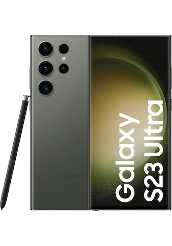 Smartphone »Galaxy S23 Ultra«, Green, 17,31 cm/6,8 Zoll, 512 GB Speicherplatz, 200 MP...