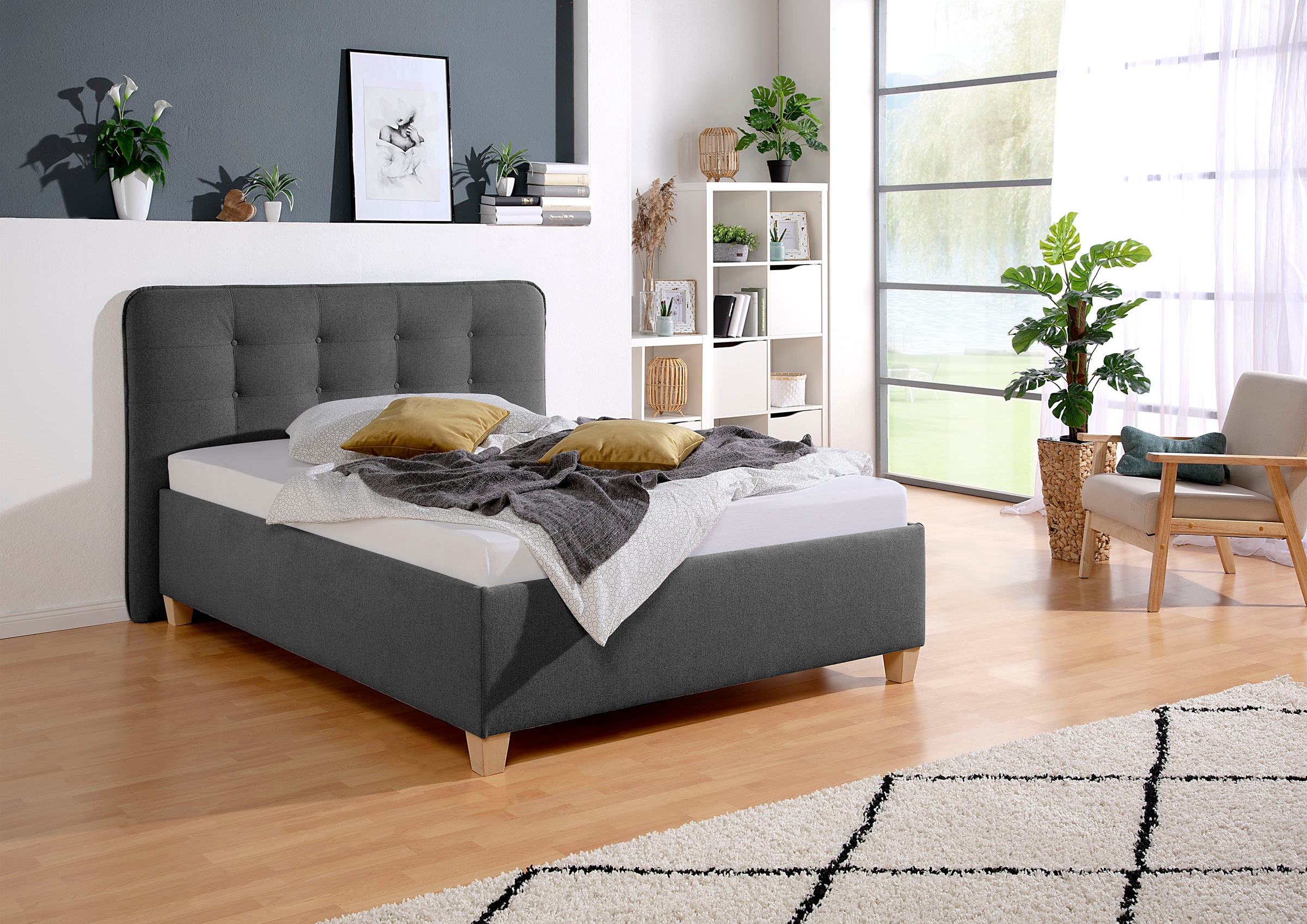 Maintal Polsterbett inklusive Bettkasten günstig online kaufen