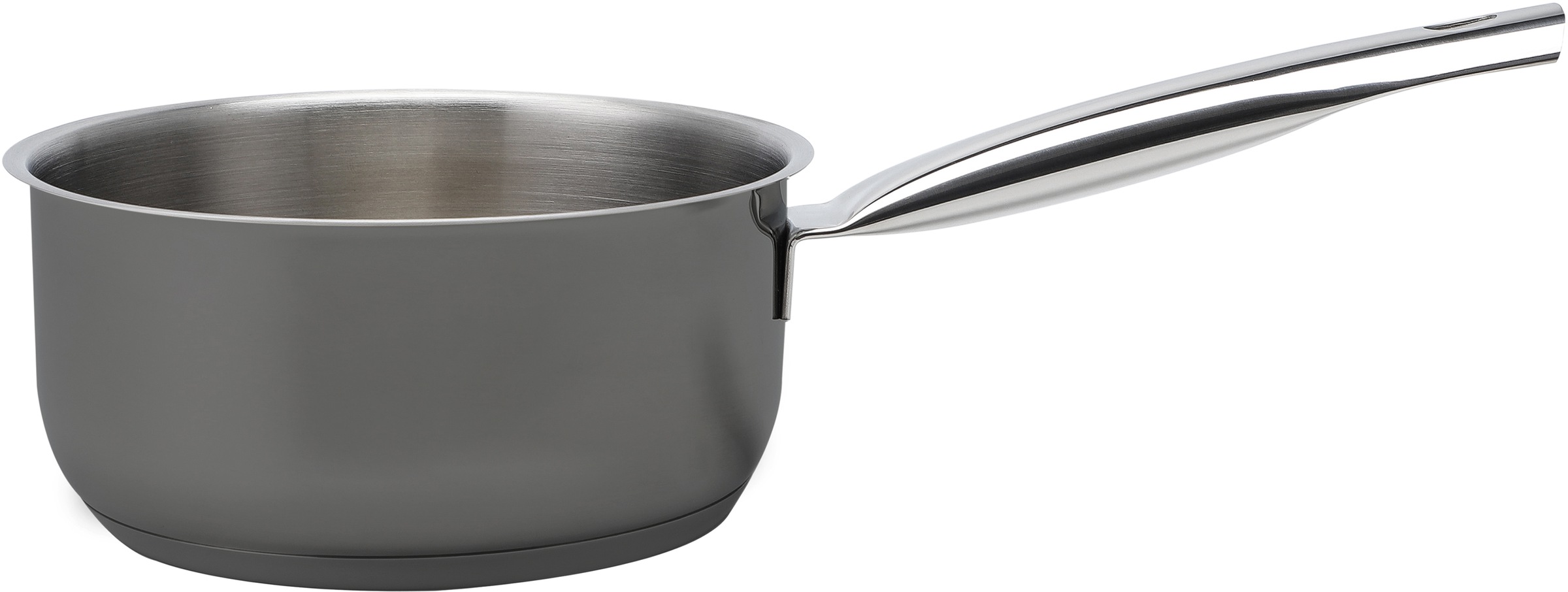 ECHTWERK Topf-Set »Black-Edition«, Edelstahl 18/8, (Set, 8 tlg., je 1 Kochtopf 16/20/24 cm, Kasserolle 16 cm, Bratpfanne 24 cm), für alle Herdarten geeignet, Induktion