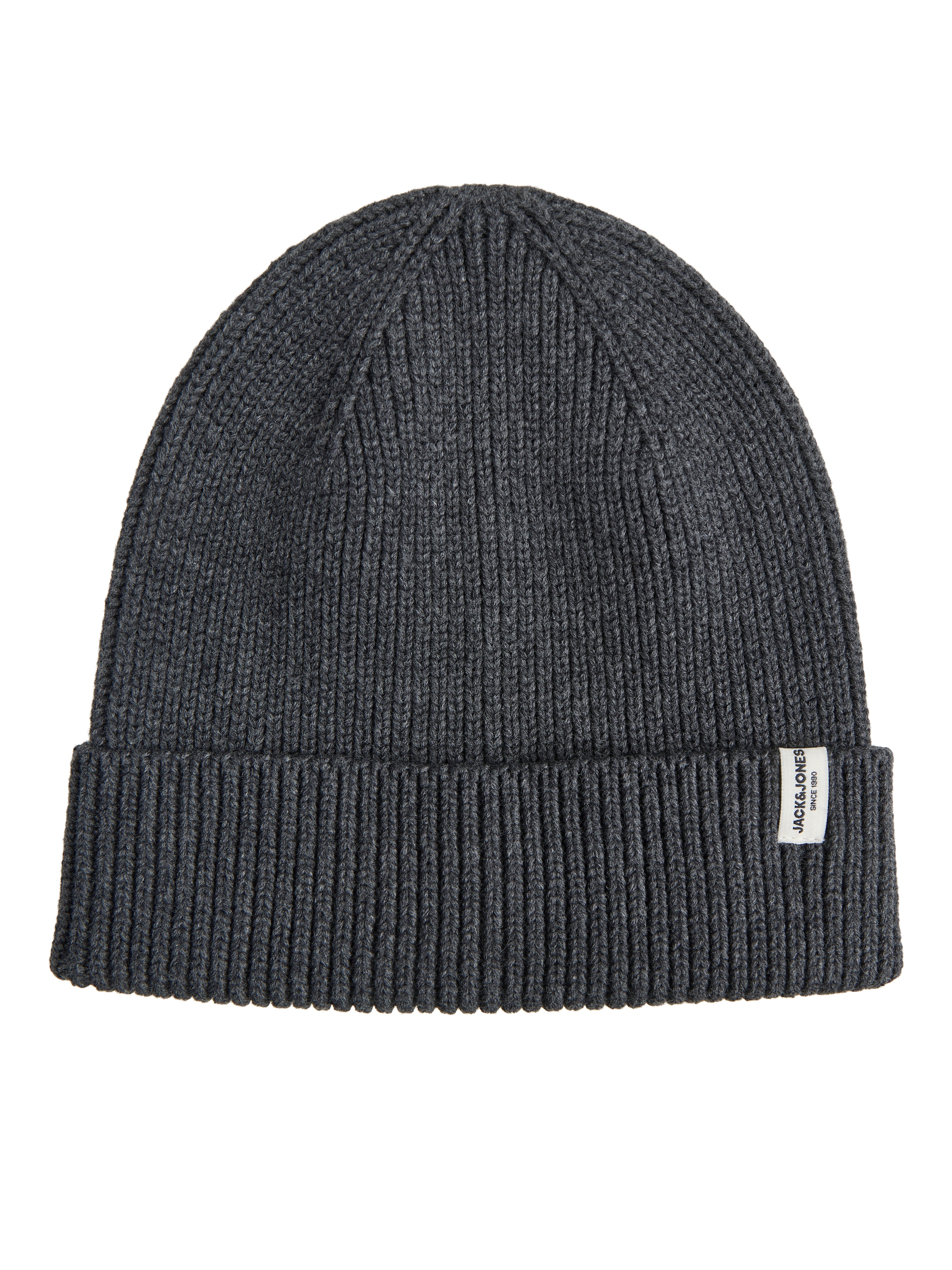 Jack & Jones Strickmütze »JACBRINK BEANIE LN« Baumwolle, in Rippenoptik