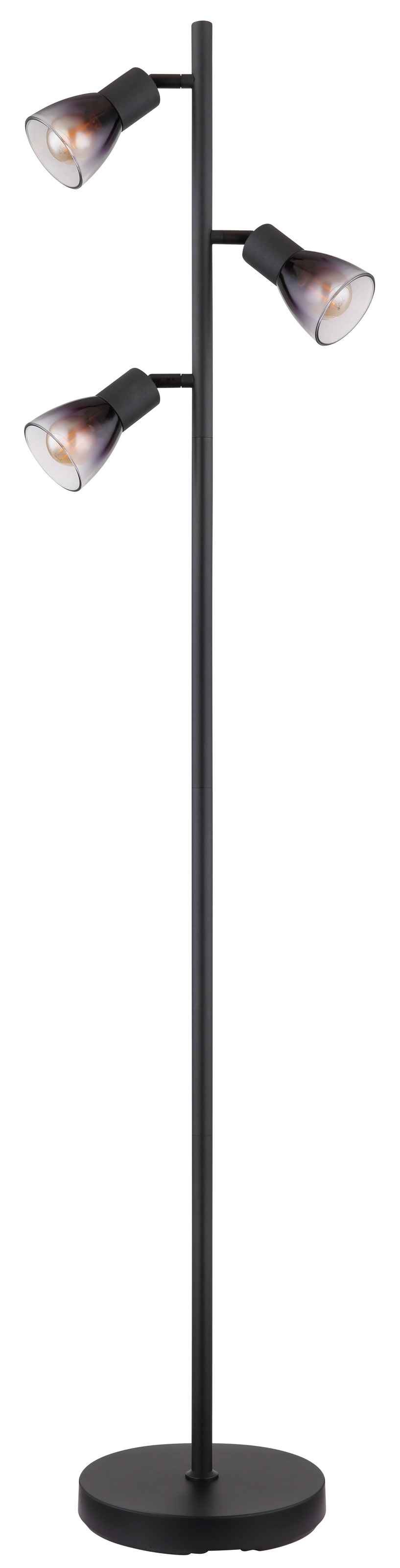 GLOBO LIGHTING Stehlampe »SATELLA« E14 1 Stk. Stehleuchte, Glas, Design Leu günstig online kaufen